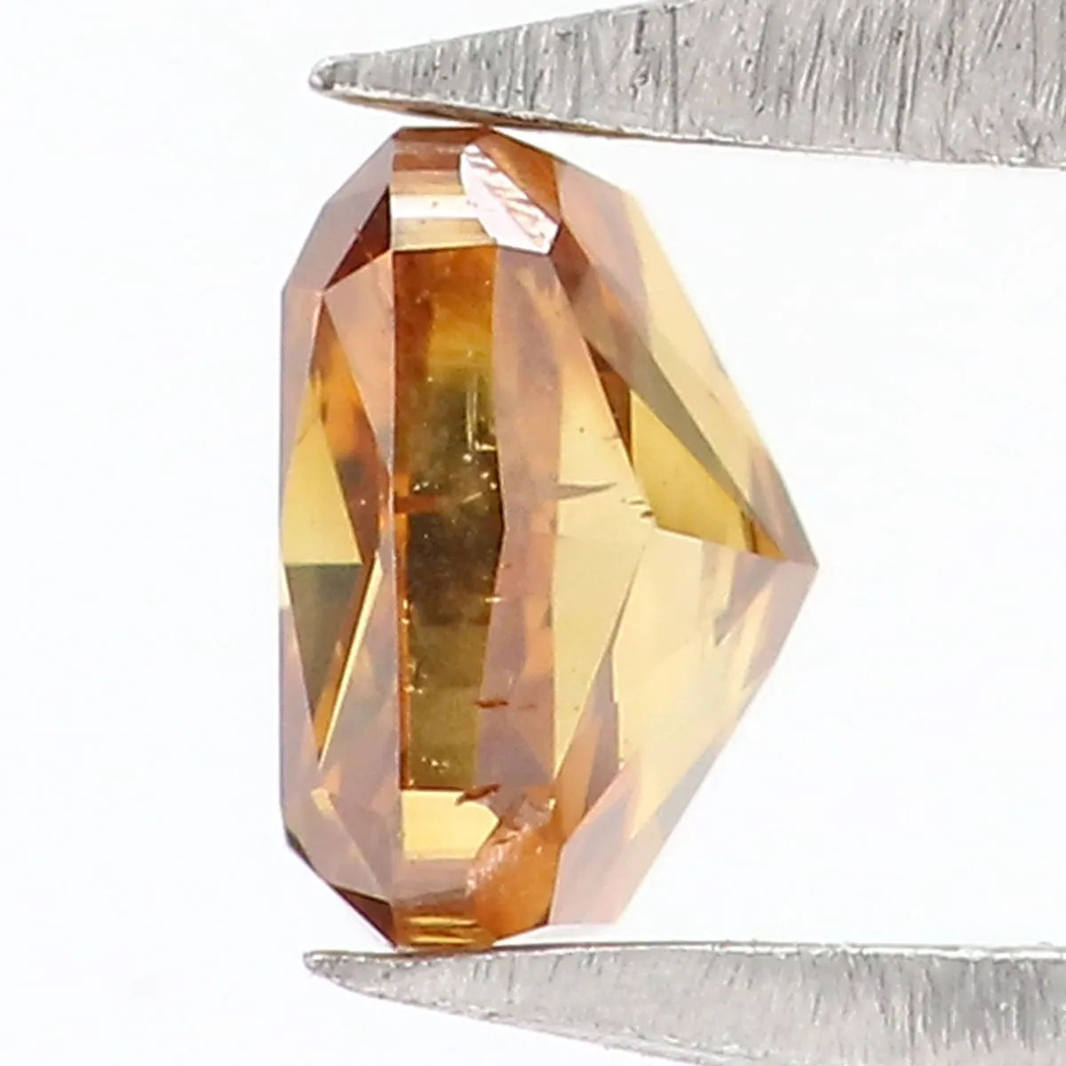 0.23 CT Natural Loose Cushion Shape Diamond Yellow Brown Color Cushion Diamond 3.75 MM Natural Diamond Cushion Brilliant Cut Dia