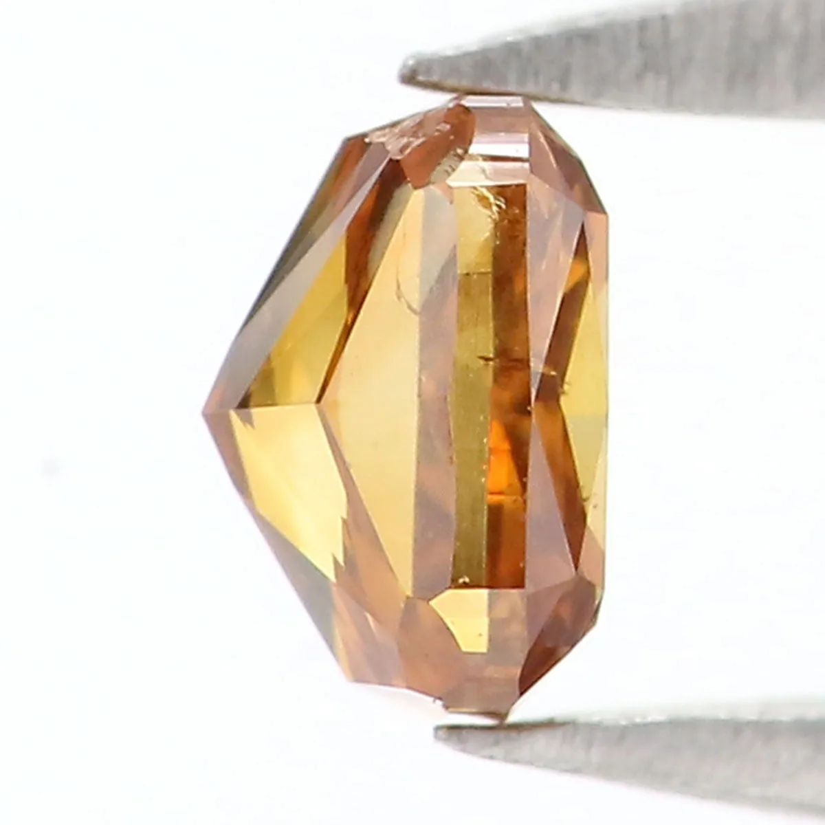 0.23 CT Natural Loose Cushion Shape Diamond Yellow Brown Color Cushion Diamond 3.75 MM Natural Diamond Cushion Brilliant Cut Dia