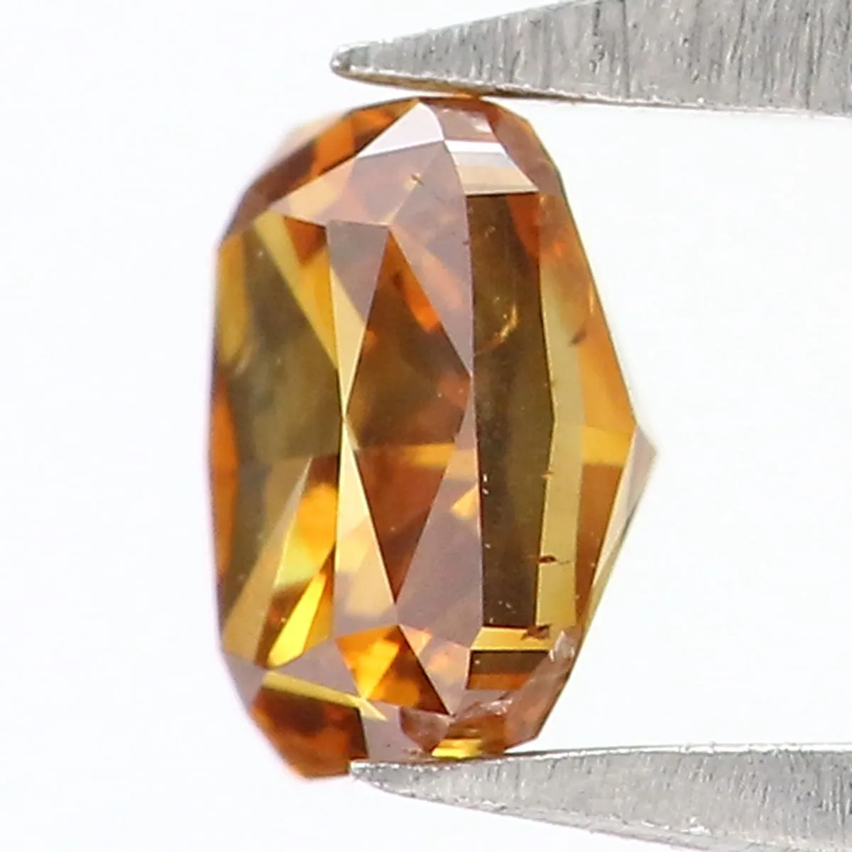 0.23 CT Natural Loose Cushion Shape Diamond Yellow Brown Color Cushion Diamond 3.75 MM Natural Diamond Cushion Brilliant Cut Dia