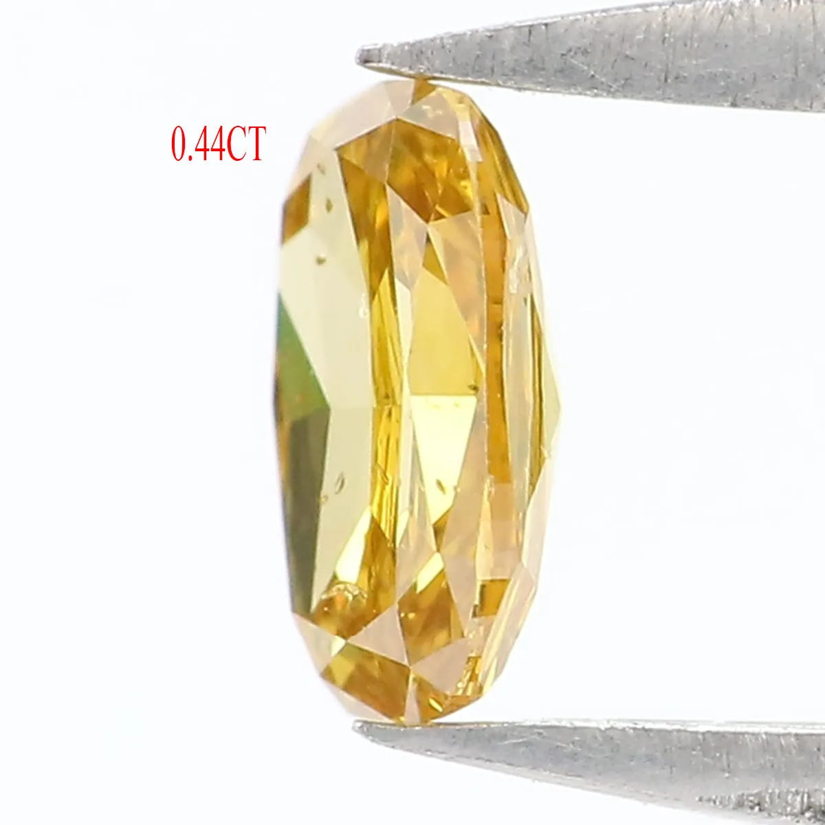 0.44 CT Natural Loose Cushion Shape Diamond Coffee Color Cushion Diamond 5.70 MM Natural Coffee Diamond Cushion Brilliant Cut Di