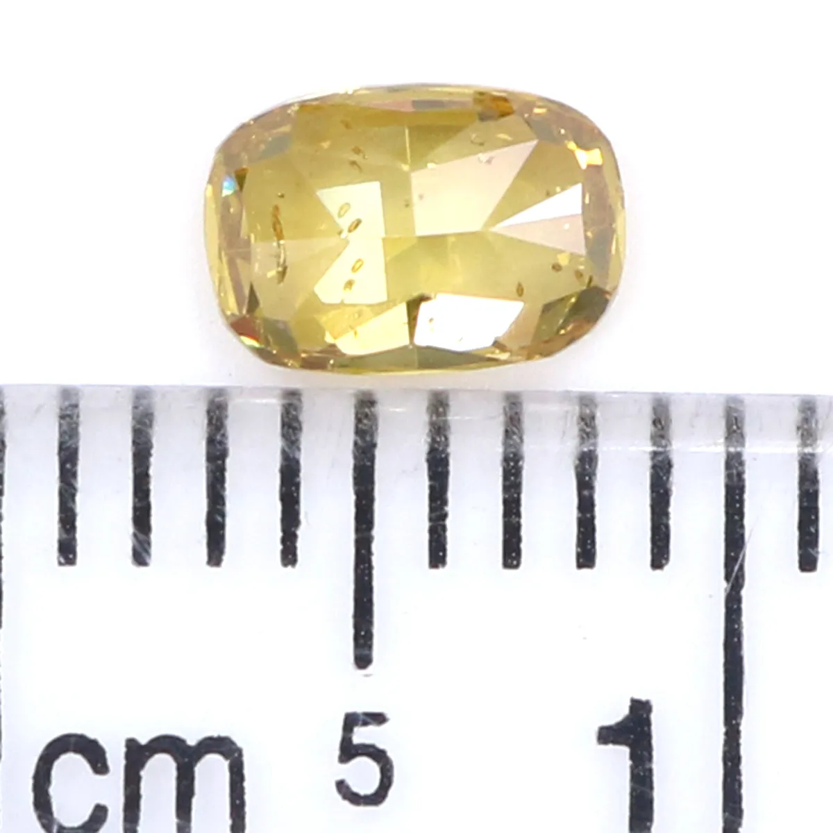 0.44 CT Natural Loose Cushion Shape Diamond Coffee Color Cushion Diamond 5.70 MM Natural Coffee Diamond Cushion Brilliant Cut Di