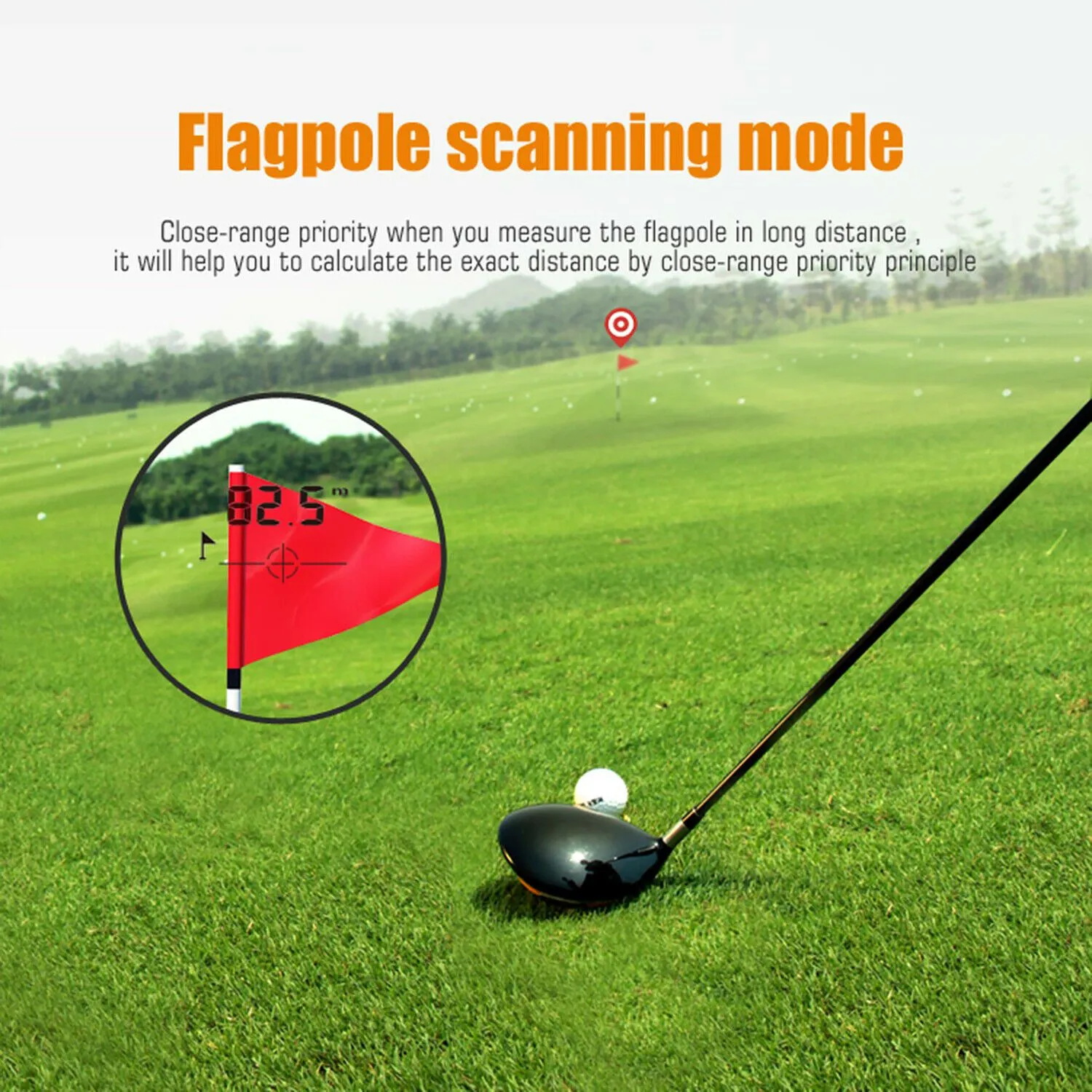 650 Yards Laser Range Finder - Premium Golf Rangefinder