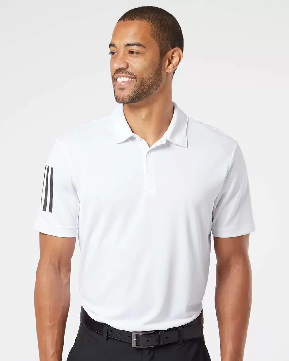 Adidas Golf Clothing A480 Floating 3-Stripes Sport Shirt SKU: A480