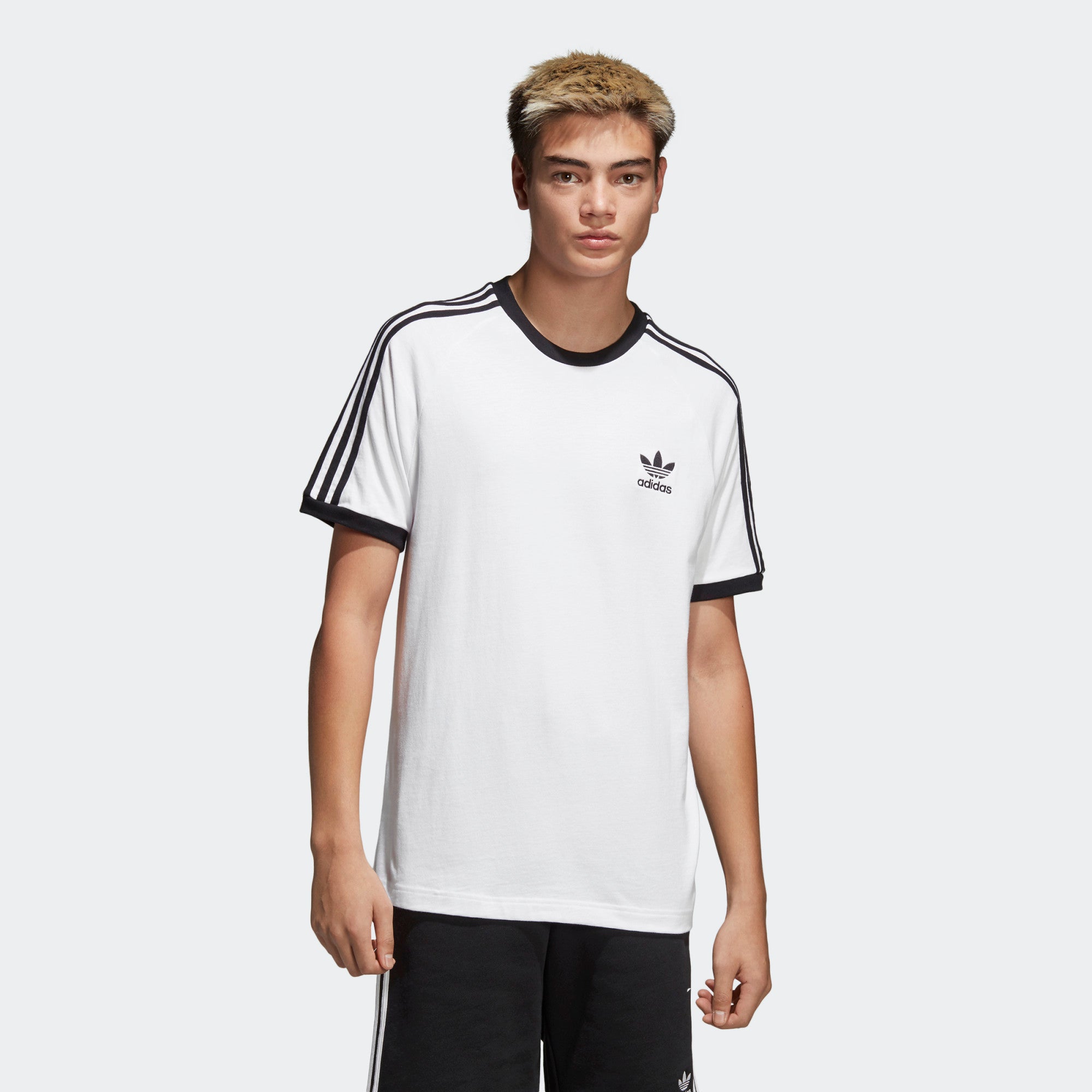 Adidas Original 3-Stripes Tee CW1203 White