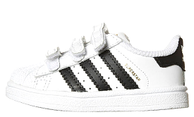 Adidas Originals Infants Superstar Foundation CF B23637 WHT/BLK/WHT