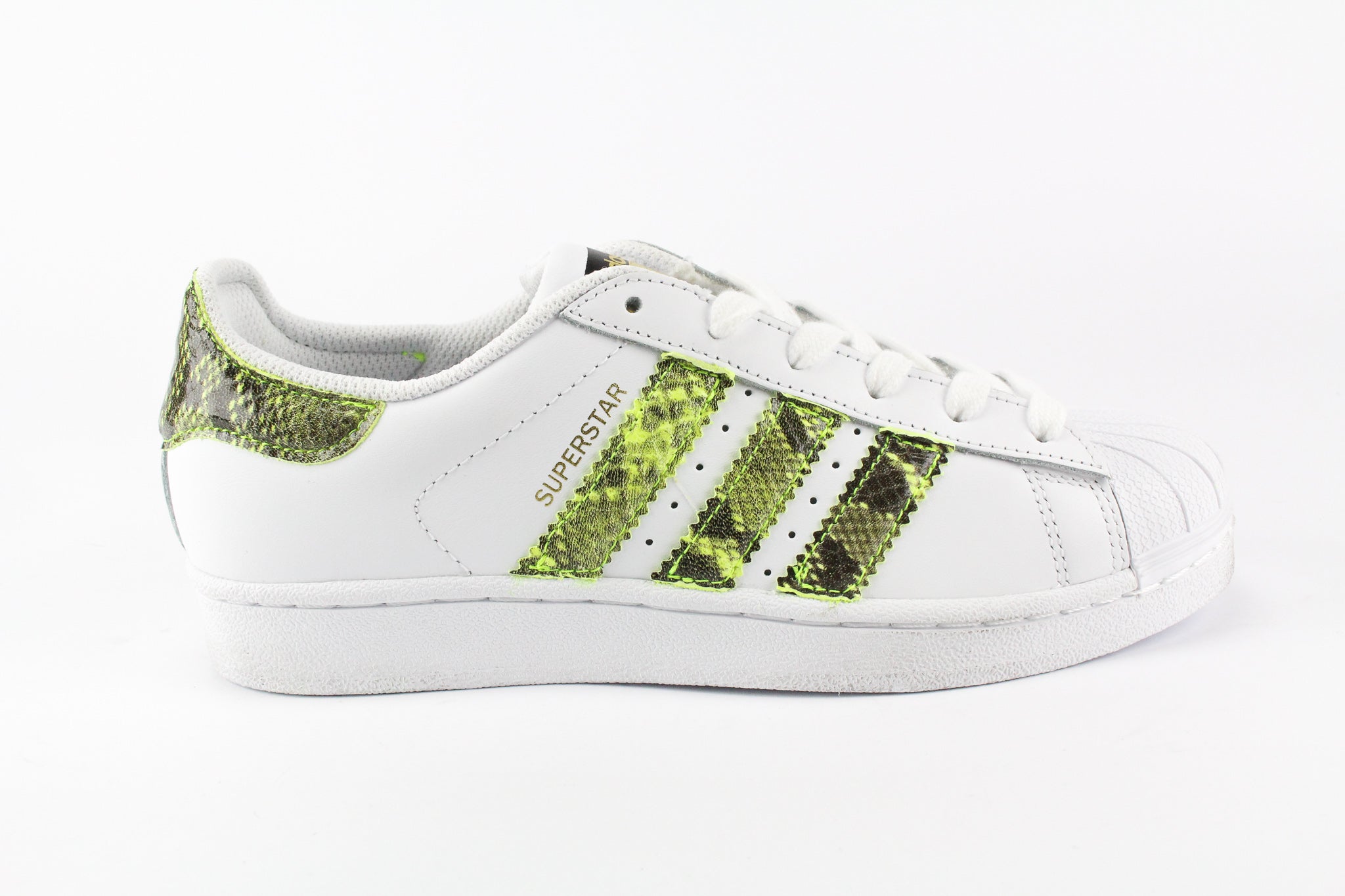 Adidas Superstar Pitone Yellow Fluo