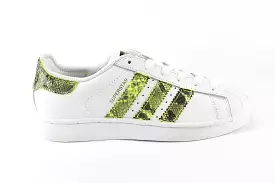 Adidas Superstar Pitone Yellow Fluo