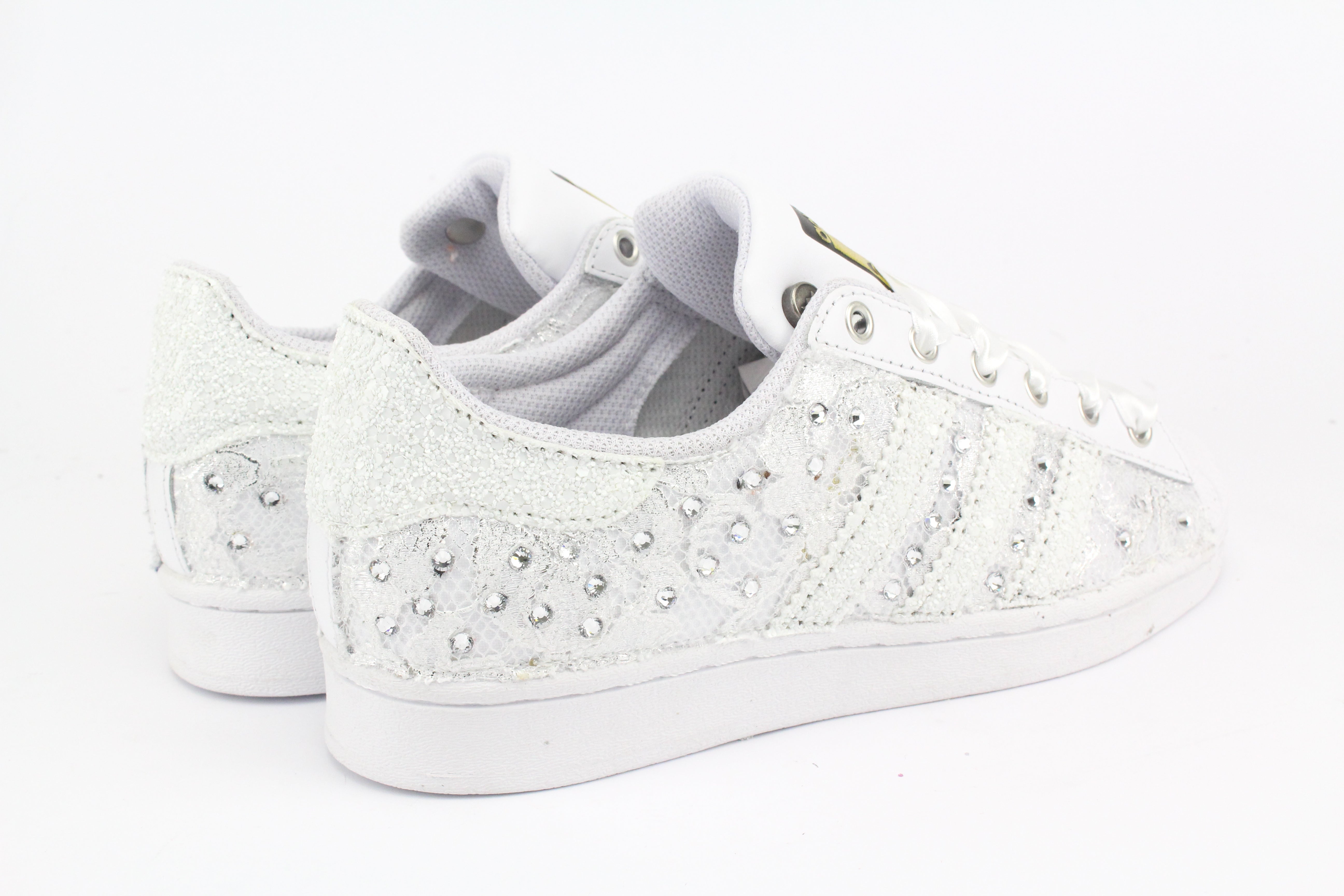 Adidas Superstar Pizzo White & Strass Termo