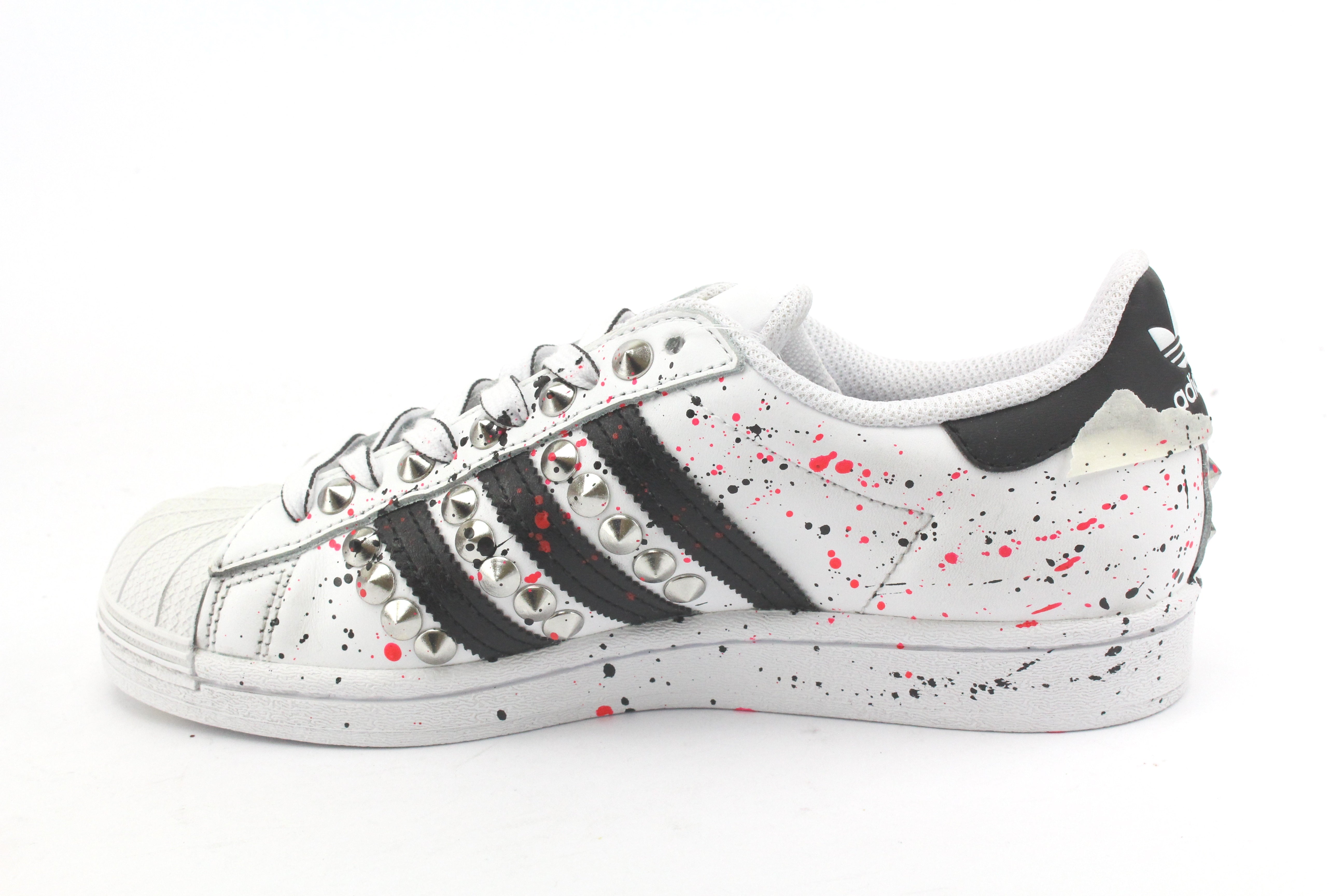 Adidas Superstar Silver Borchie & Vernice Pink