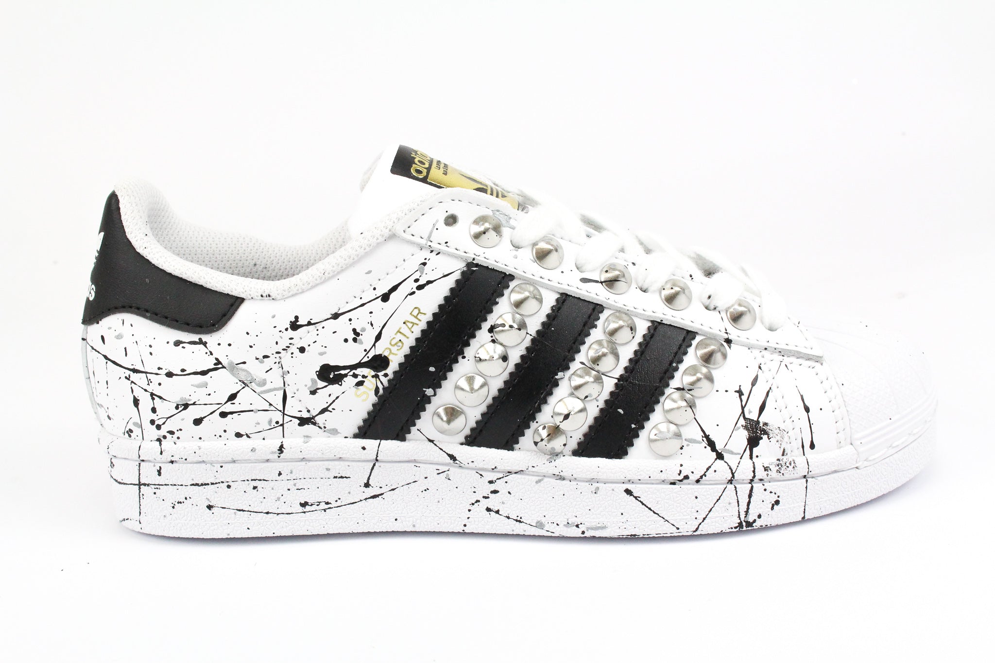 Adidas Superstar Silver Borchie & Vernice Silver