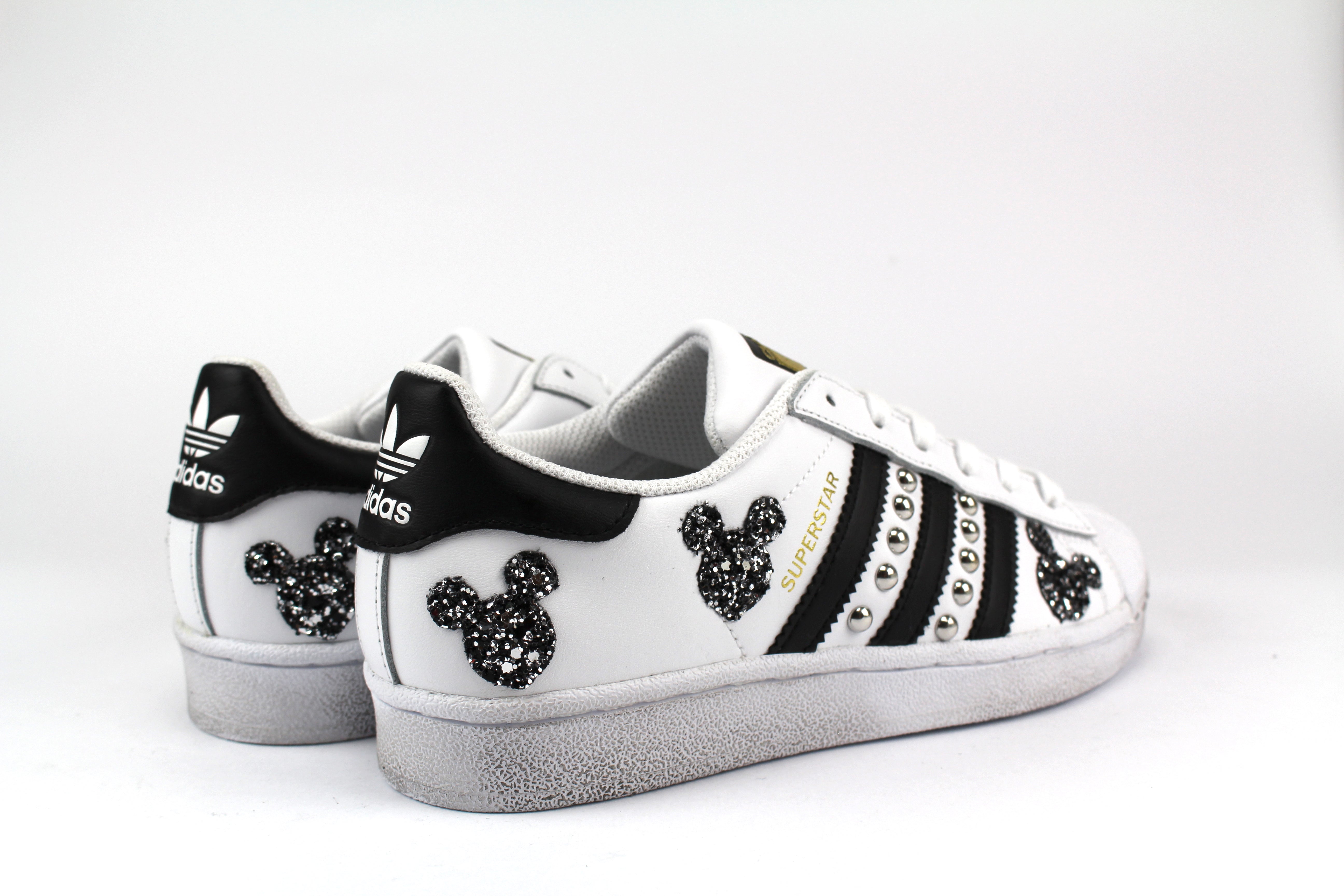 Adidas Superstar Topolini Black Silver & Borchie