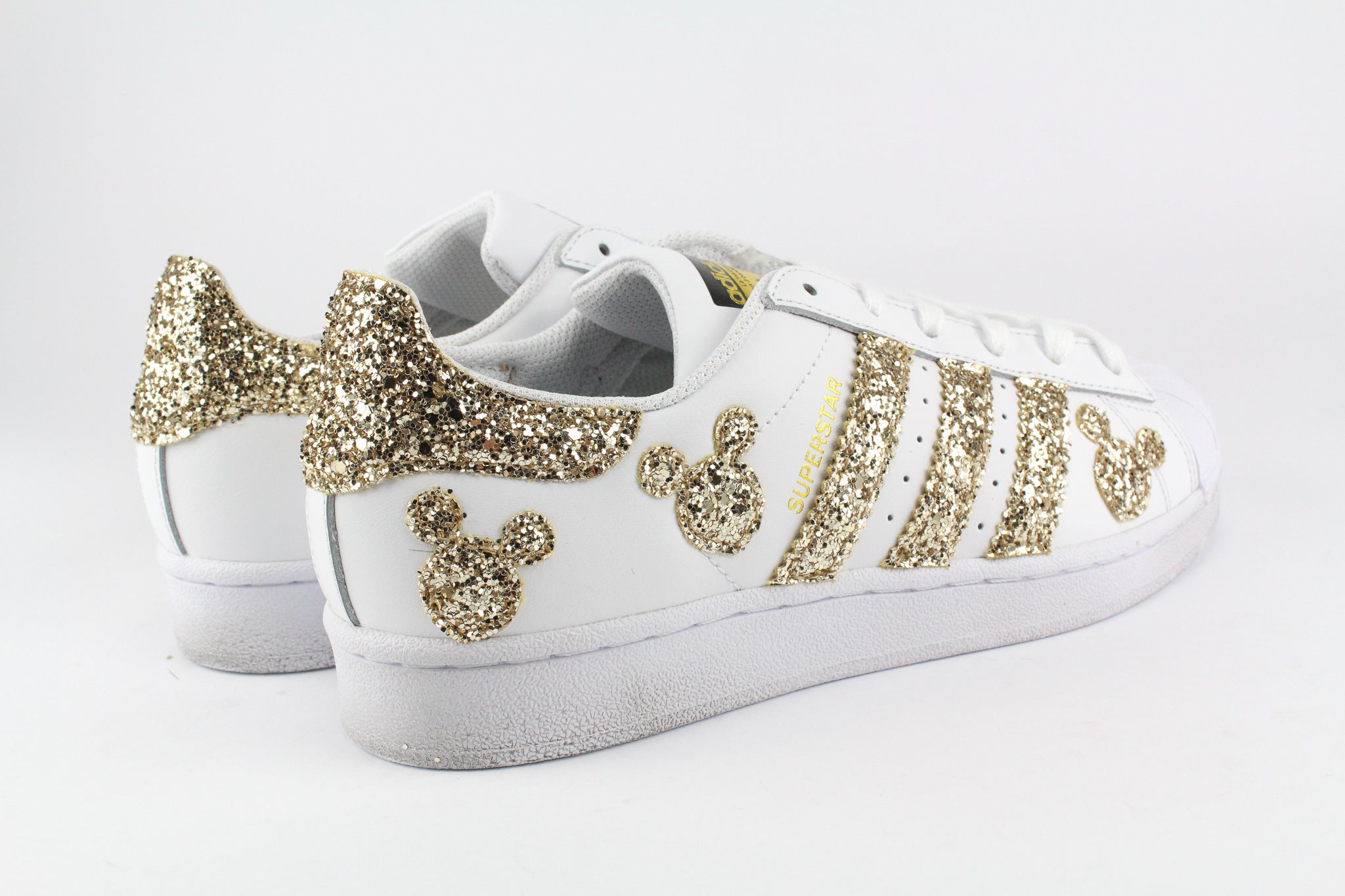 Adidas Superstar Topolini Gold Glitter