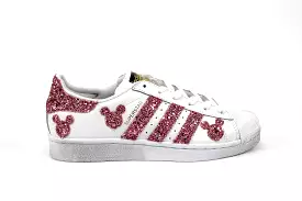 Adidas Superstar Topolini Pink Glitter