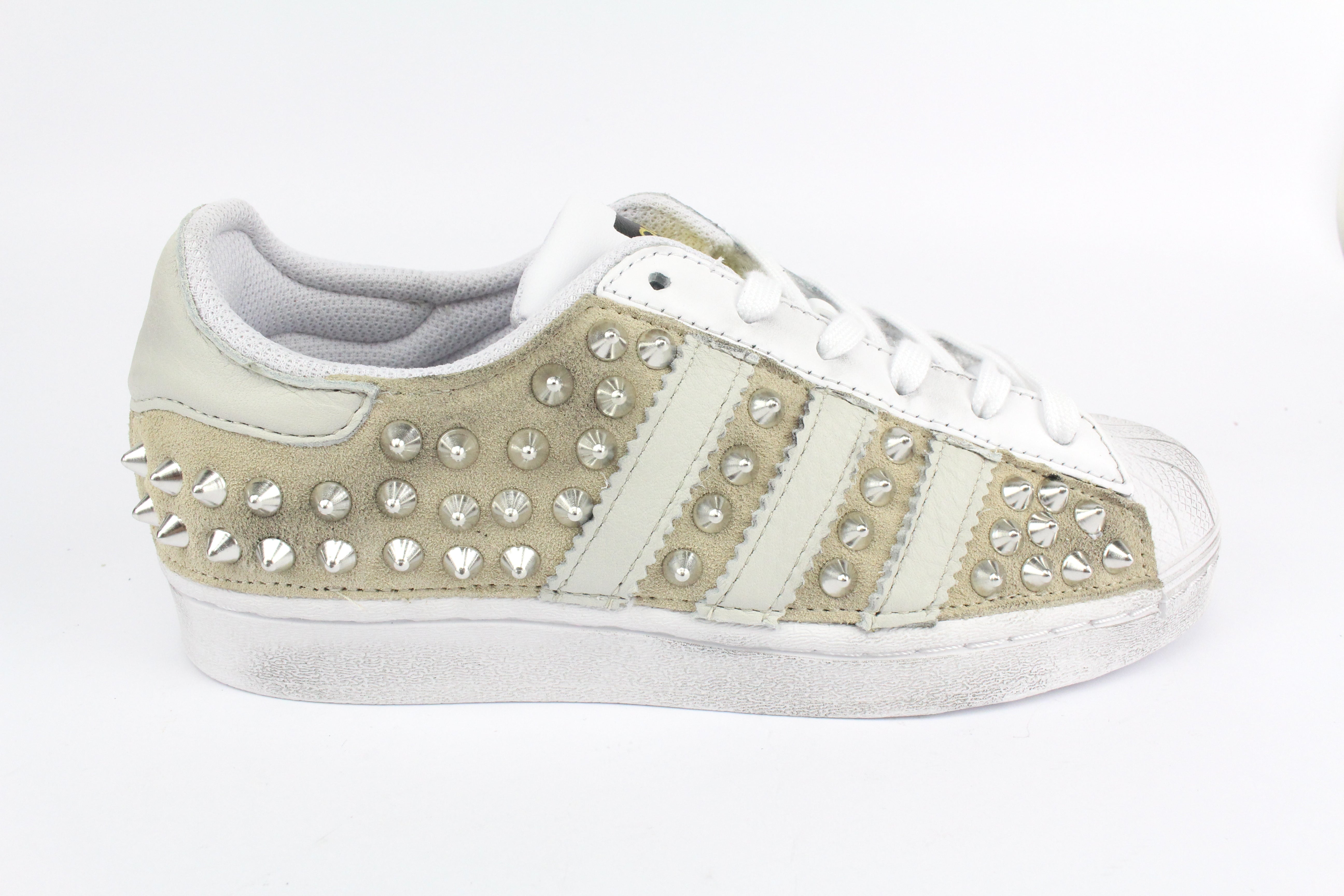 Adidas Superstar Total Camoscio & Borchie