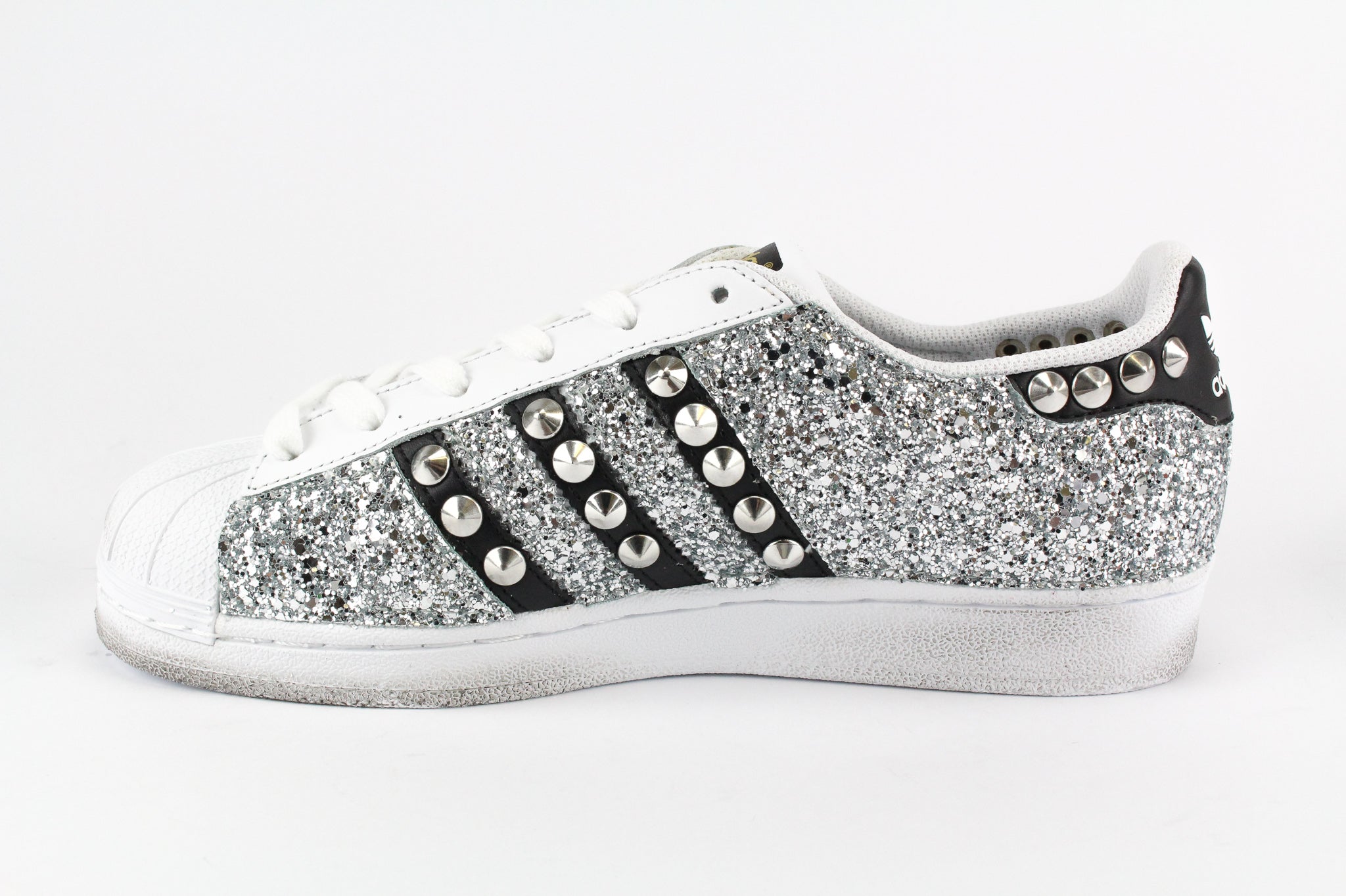 Adidas Superstar Total Glitter & Borchie