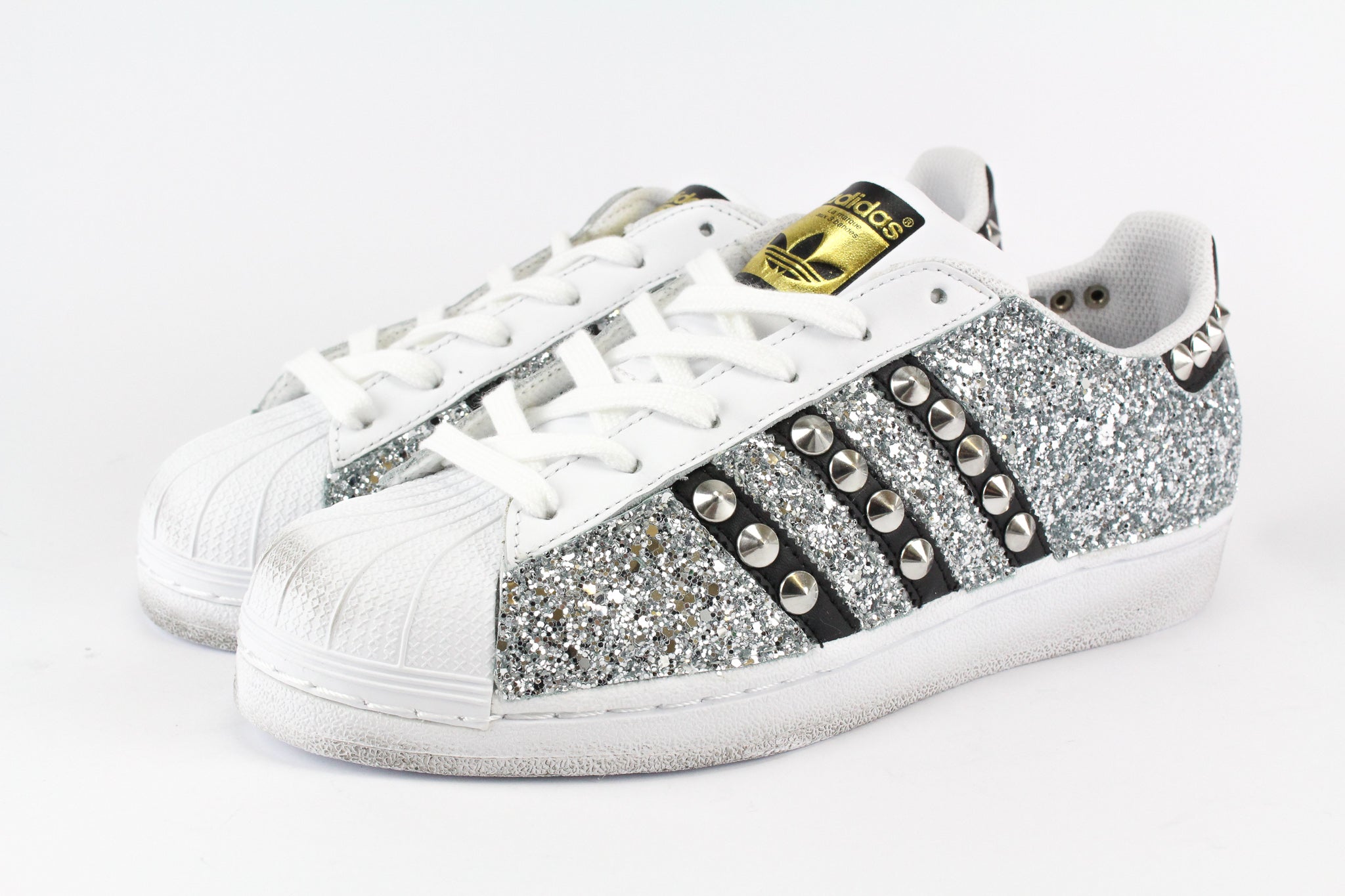 Adidas Superstar Total Glitter & Borchie