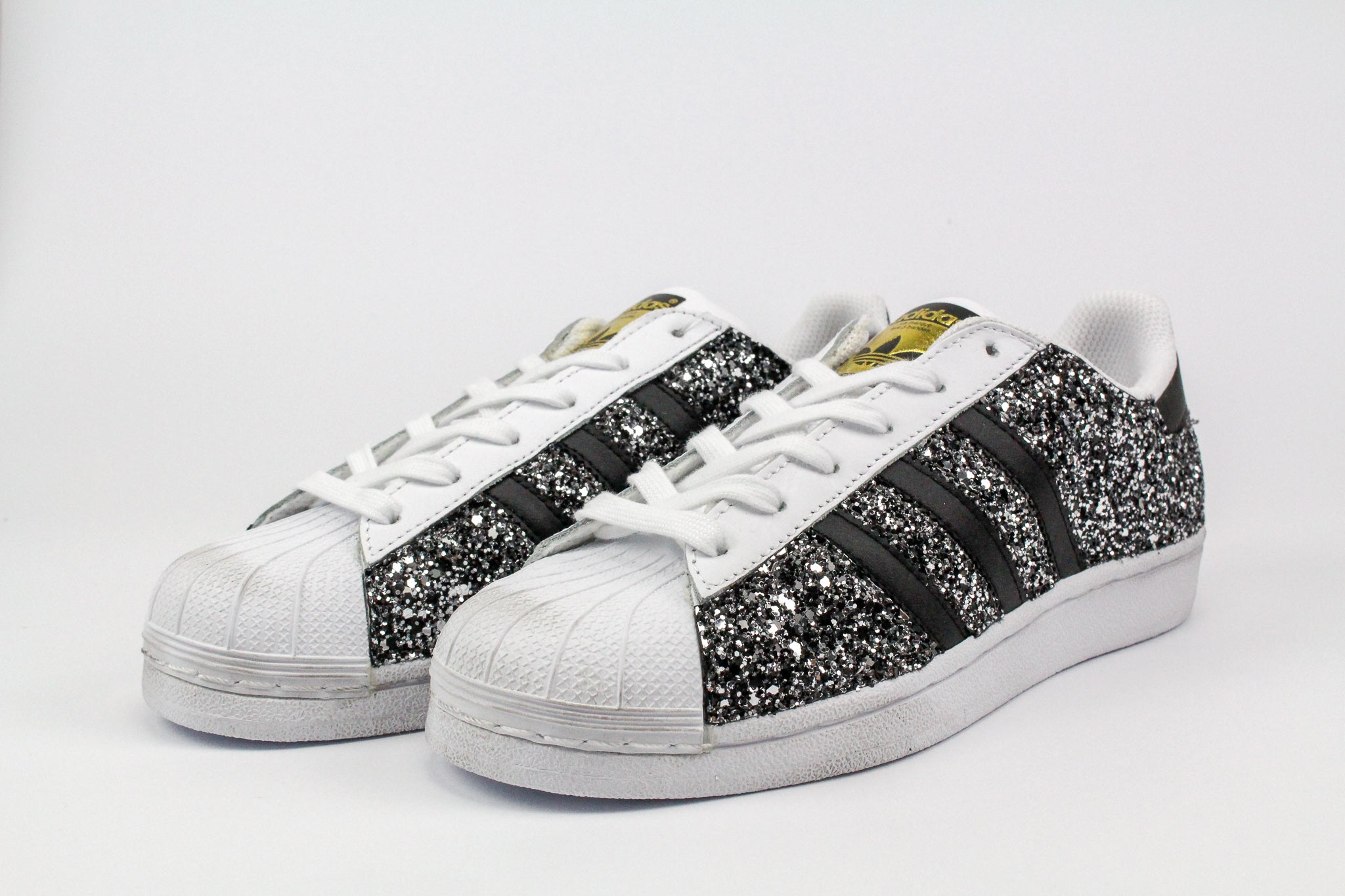 Adidas Superstar Total Glitter BlackSilver