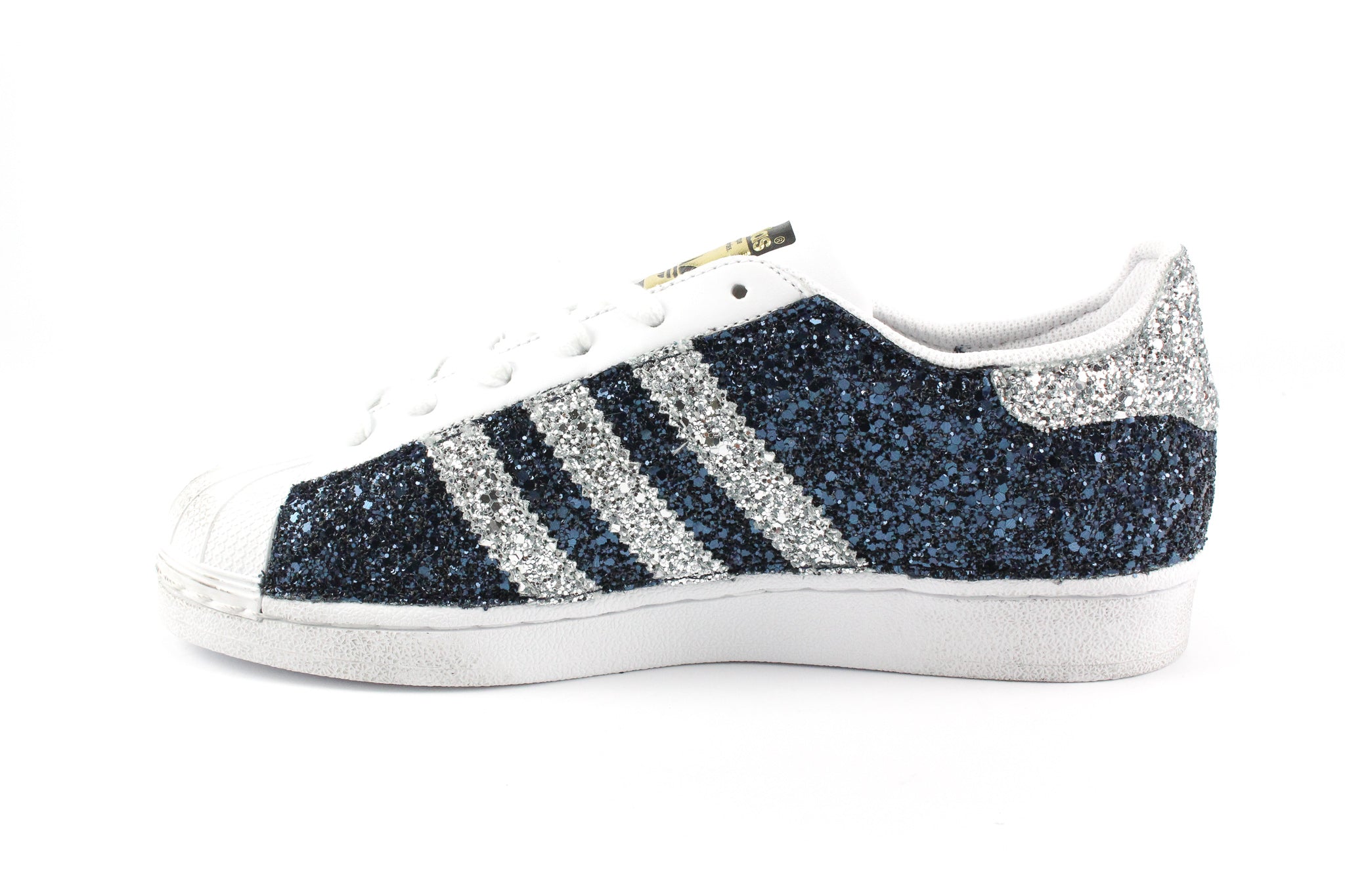 Adidas Superstar Total Glitter Navy