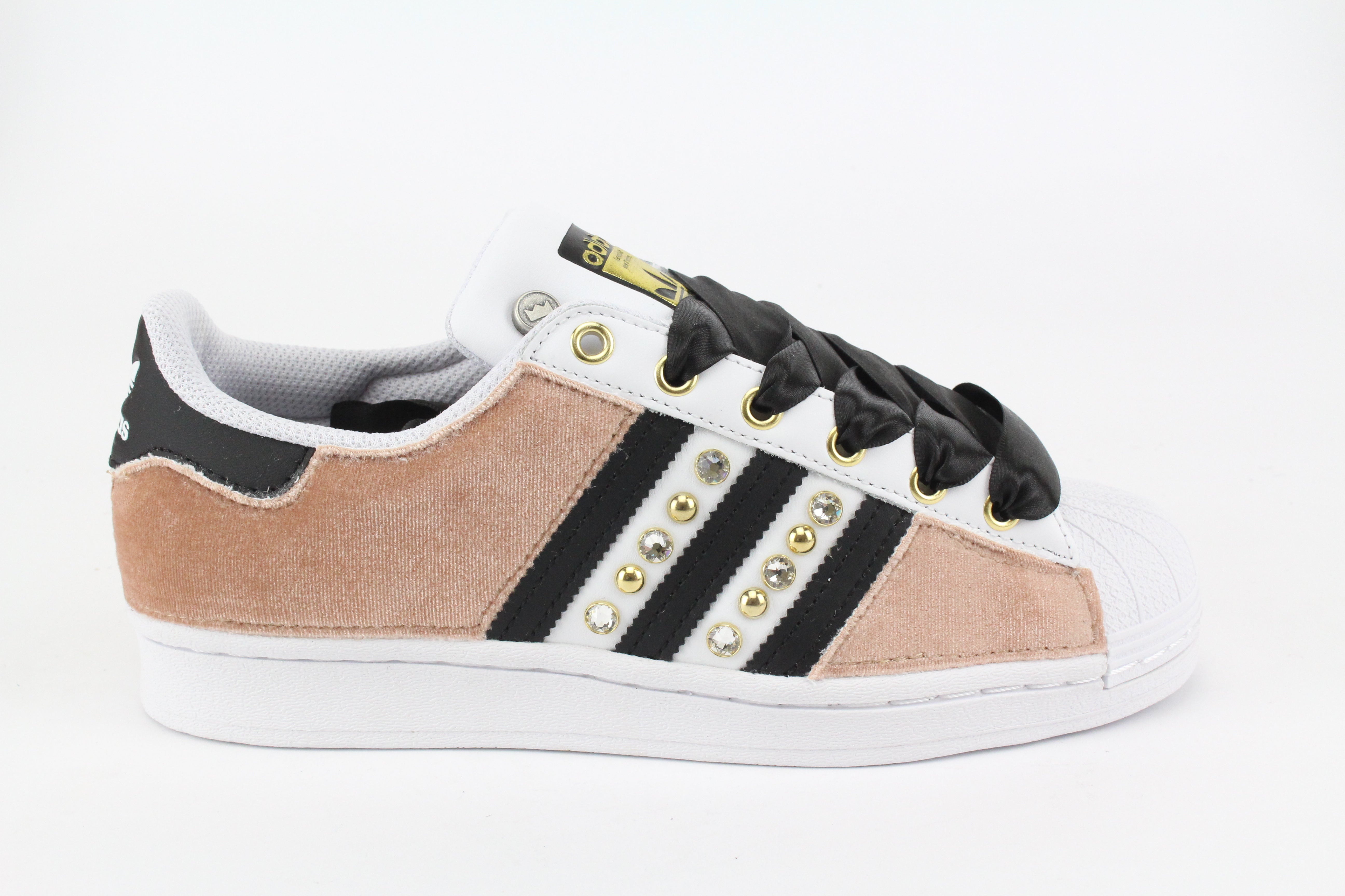 Adidas Superstar Velluto Rosa