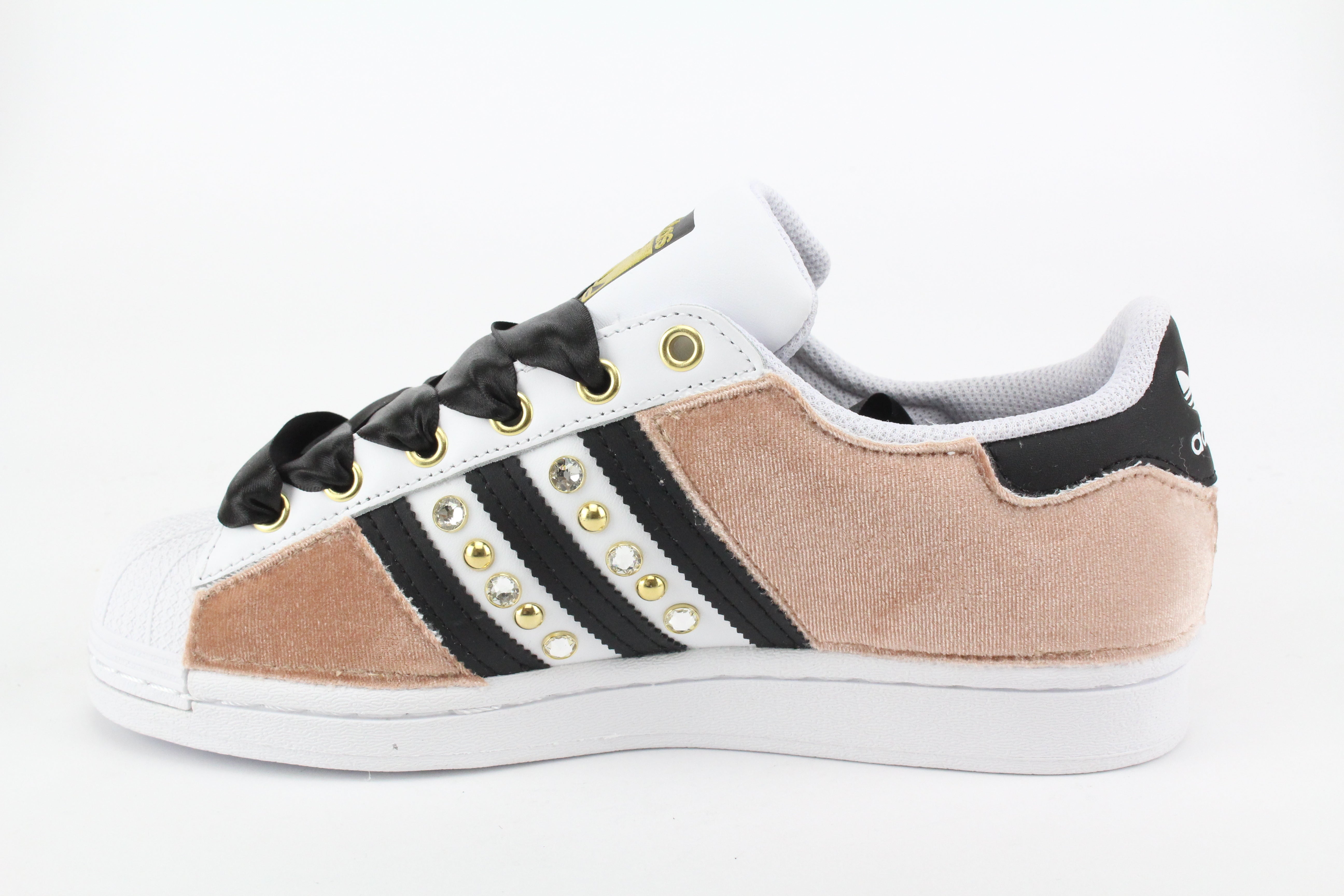 Adidas Superstar Velluto Rosa