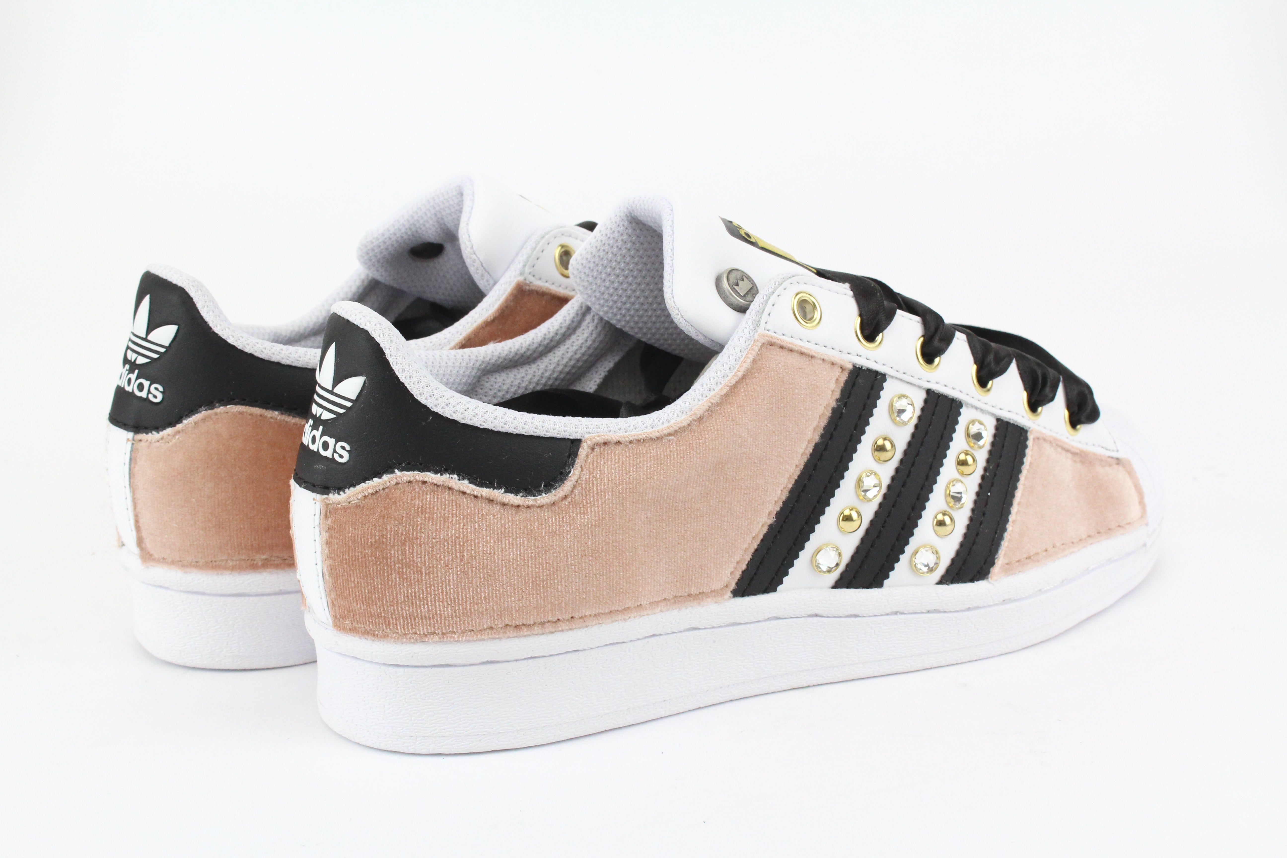 Adidas Superstar Velluto Rosa