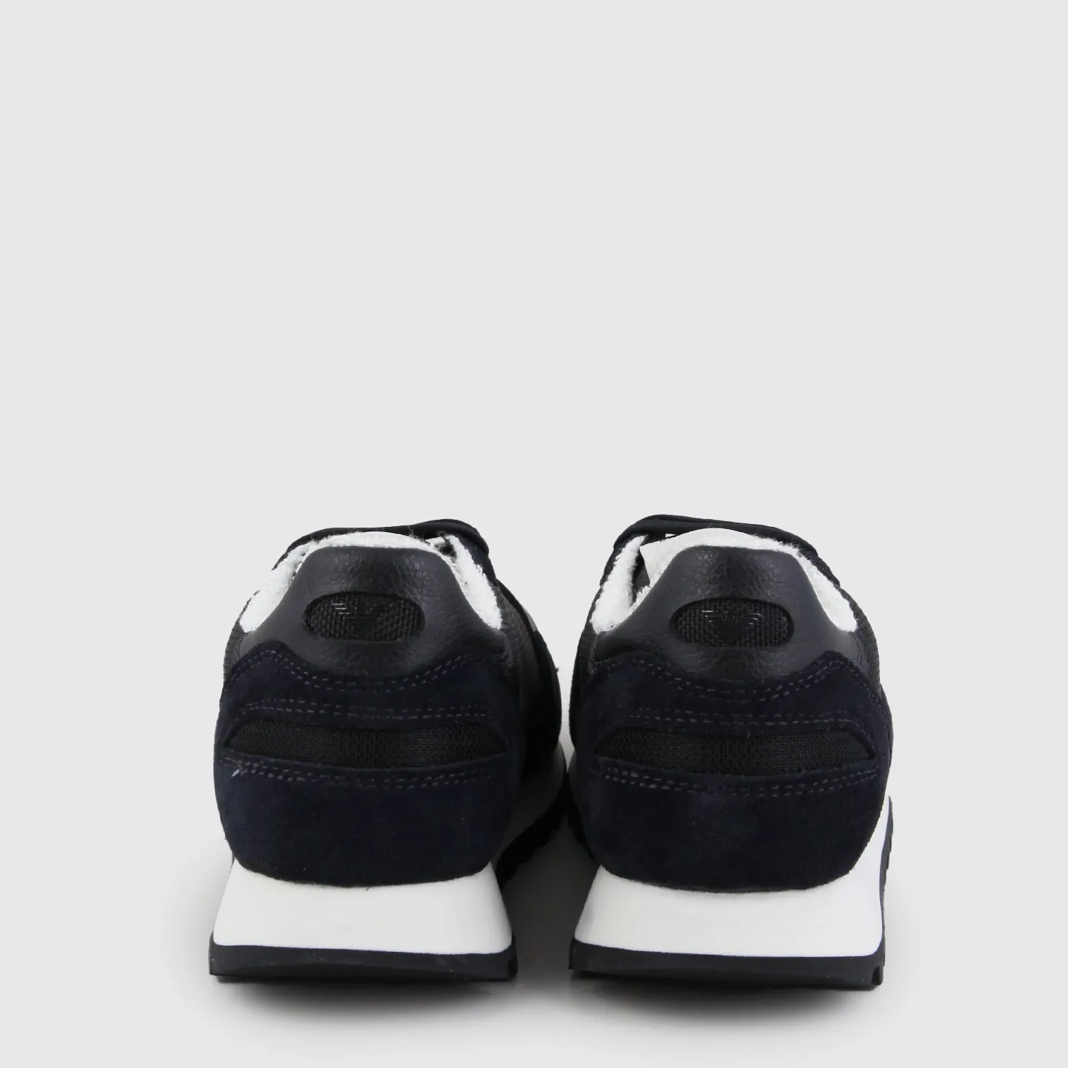 Armani Junior Blue And White Sneaker For Boy