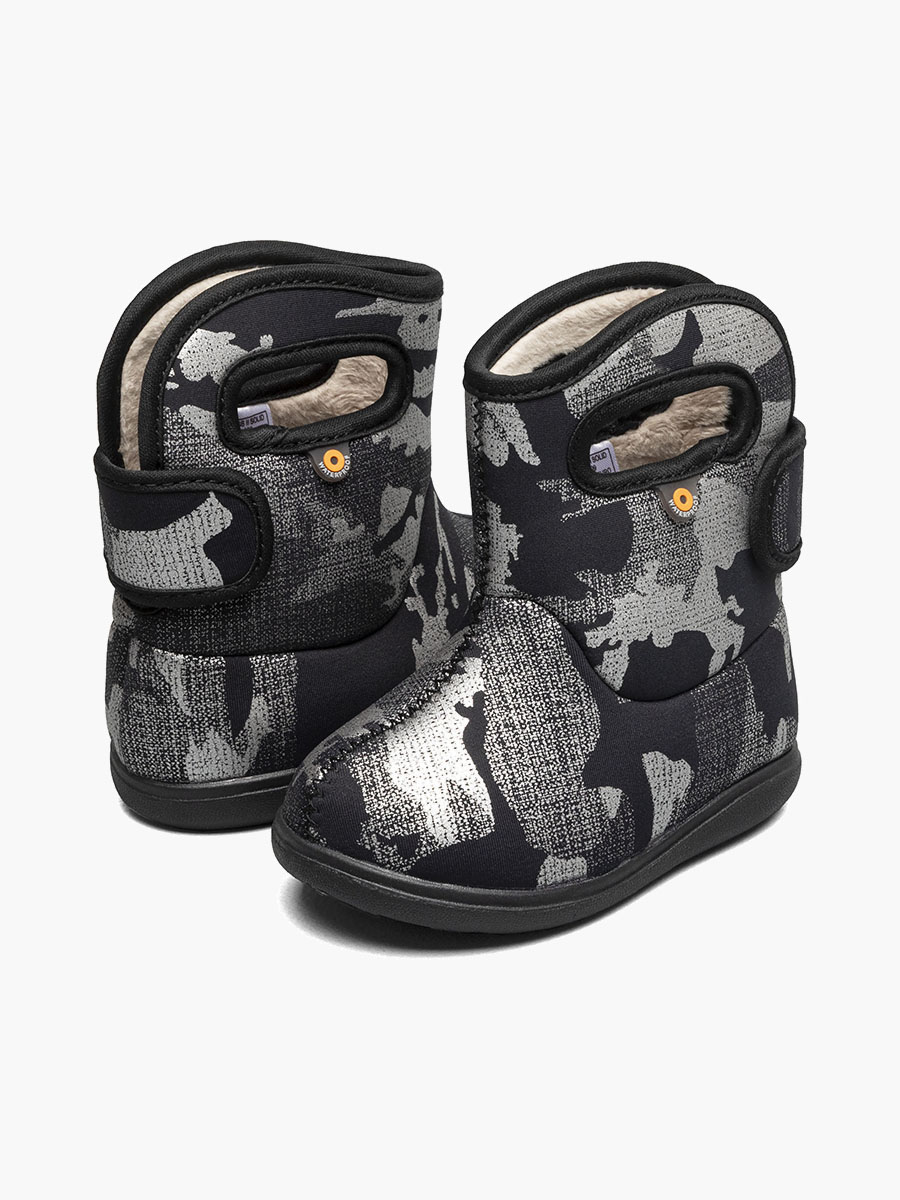 Baby Bogs II Metallic Camo Waterproof Baby Boots