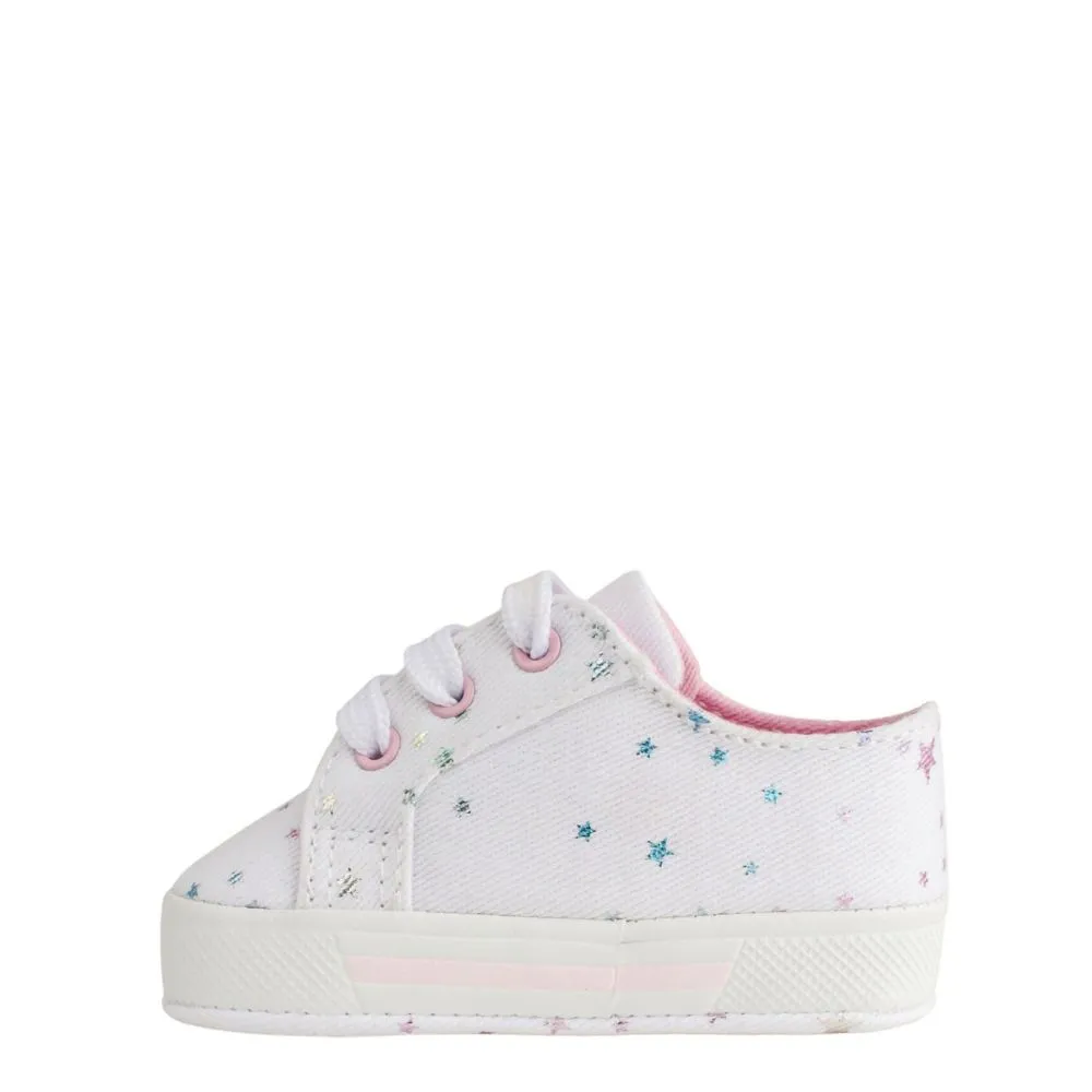 BABY DEER  GIRLS INFANT CASSIE SNEAKER