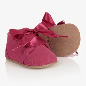 Baby Girls Pink Pre-Walker Boots