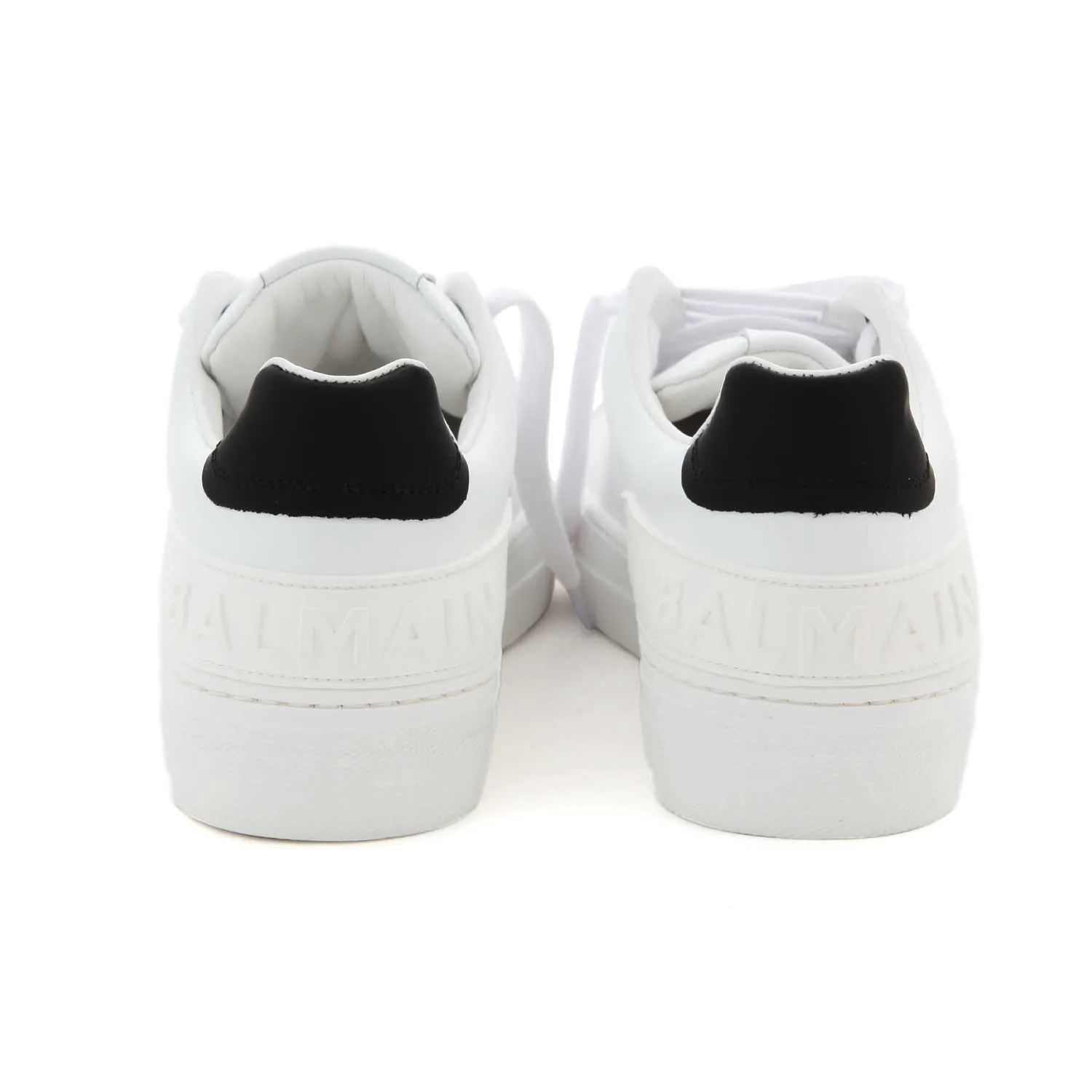 Balmain White B-Court Sneaker For Girl