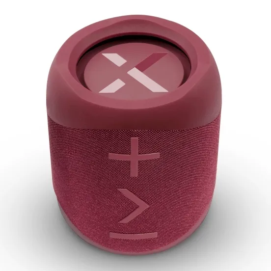 BlueAnt X1i Portable Bluetooth Speaker Compact 14W 10 Hours Play Time Crimson Red