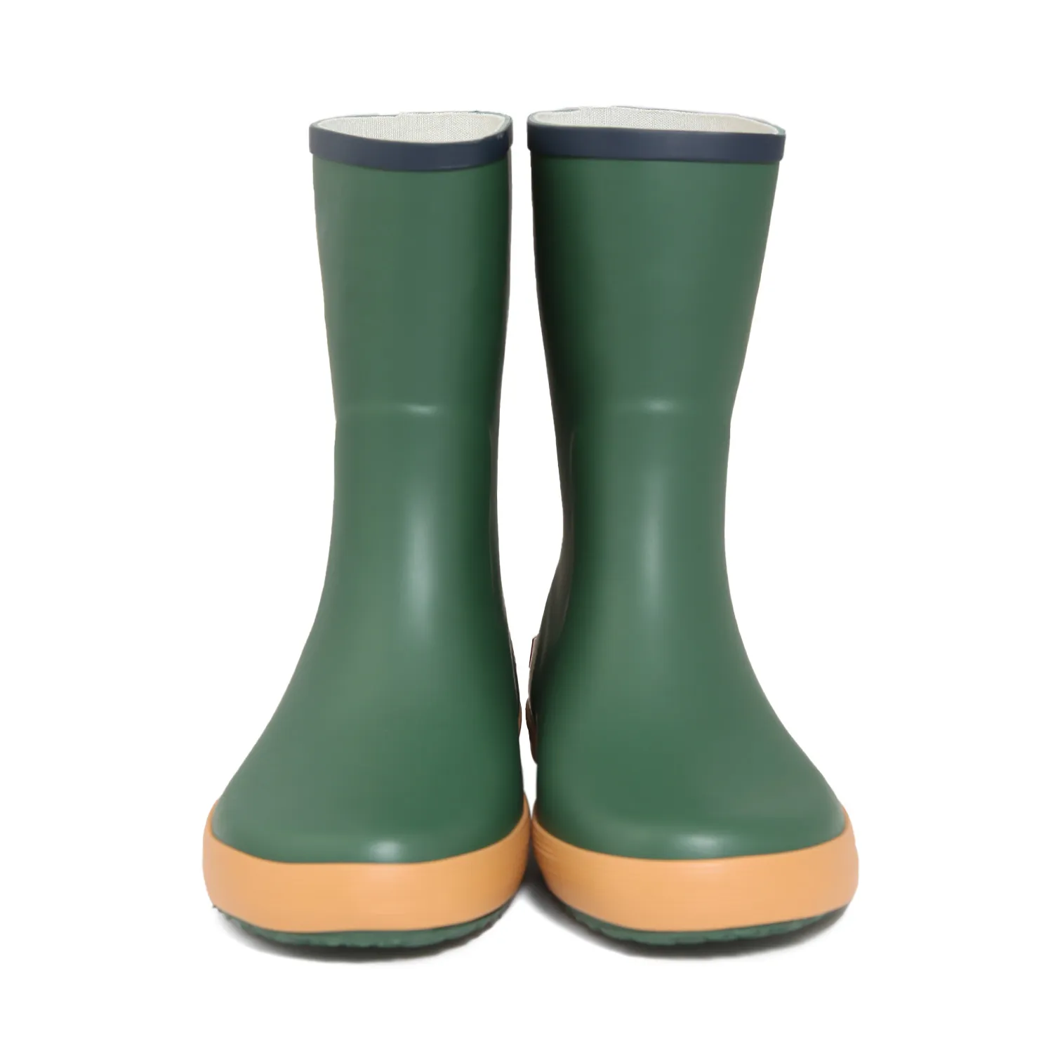 Bobo Choses Dark Green Rubber Boots For Boy And Girl