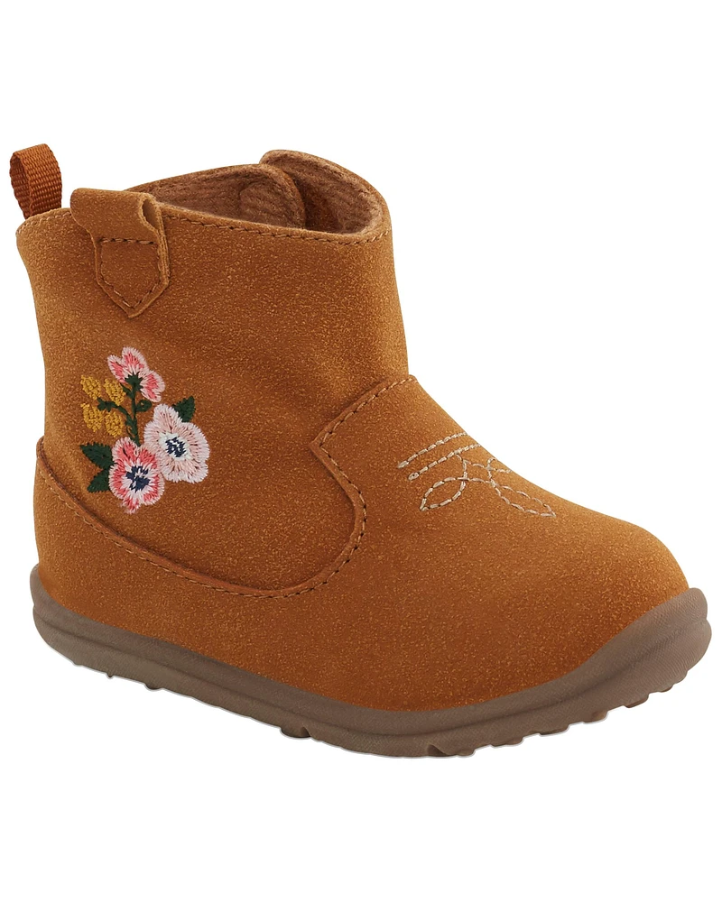 Carter's / OshKosh Baby Floral Every Step Boots