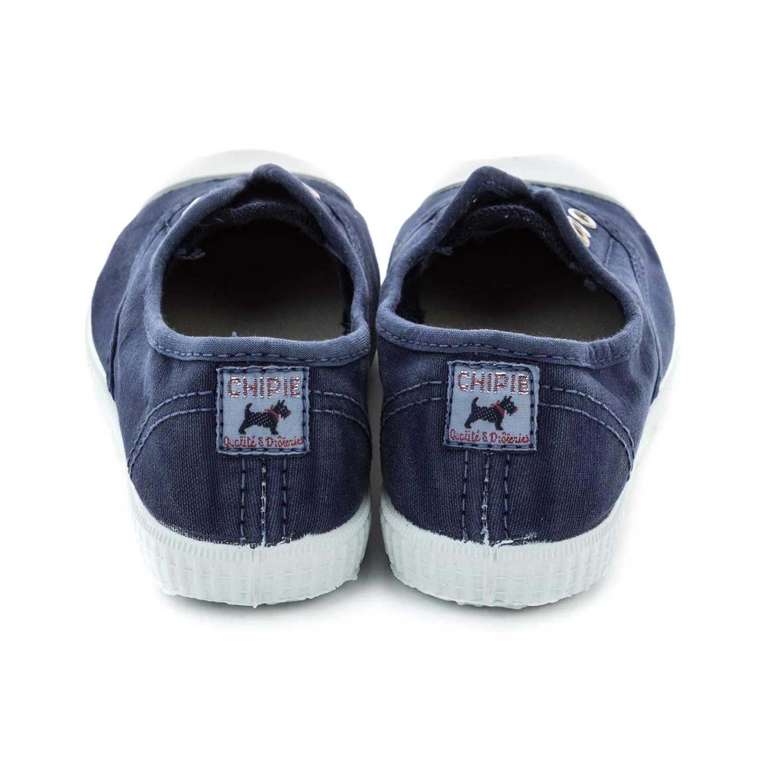 Chipie Unisex Blue Canvas Sneaker For Baby And Teen