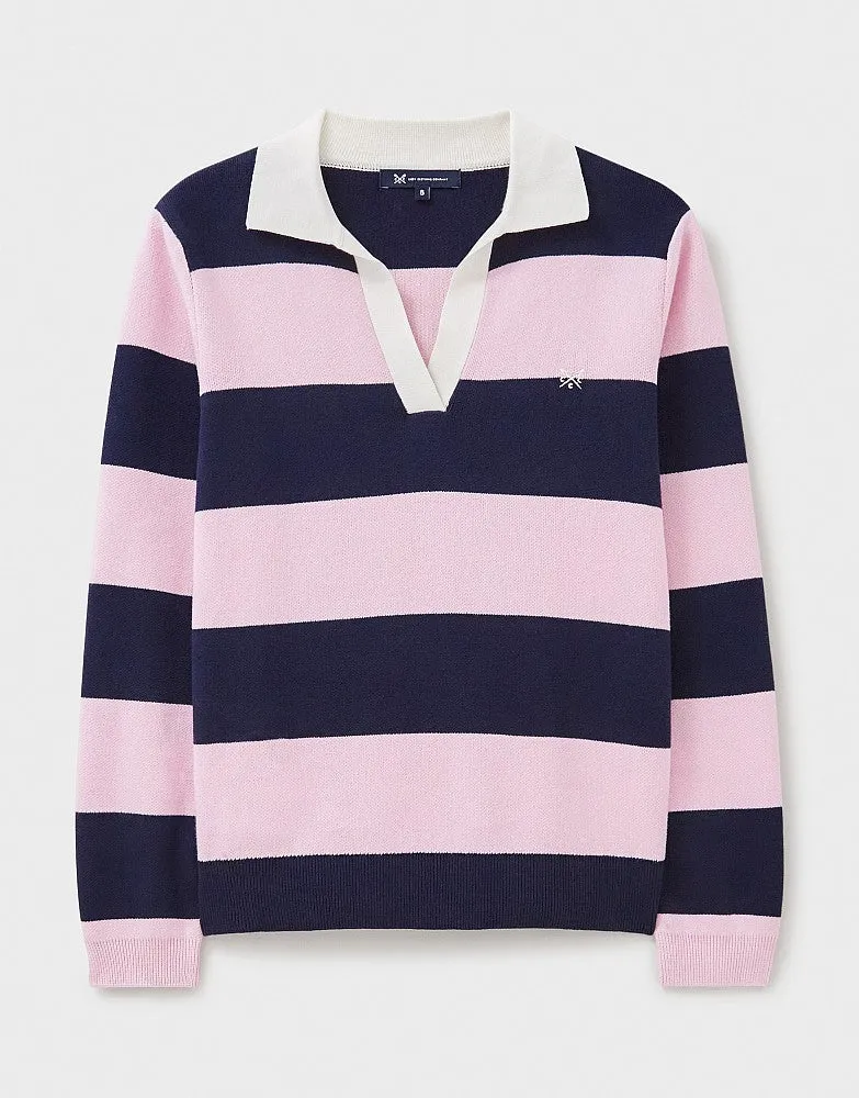 Crew Clothing Knitted Rugby Shirt