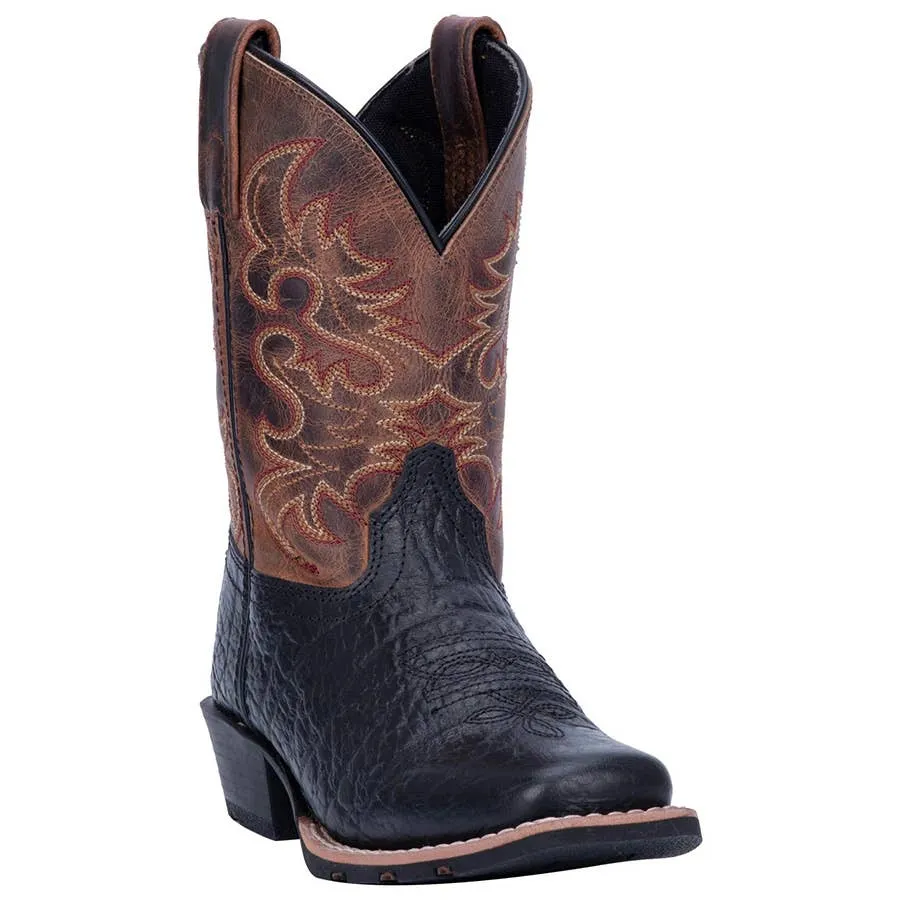 Dan Post Boy's Little River Leather Western Boots