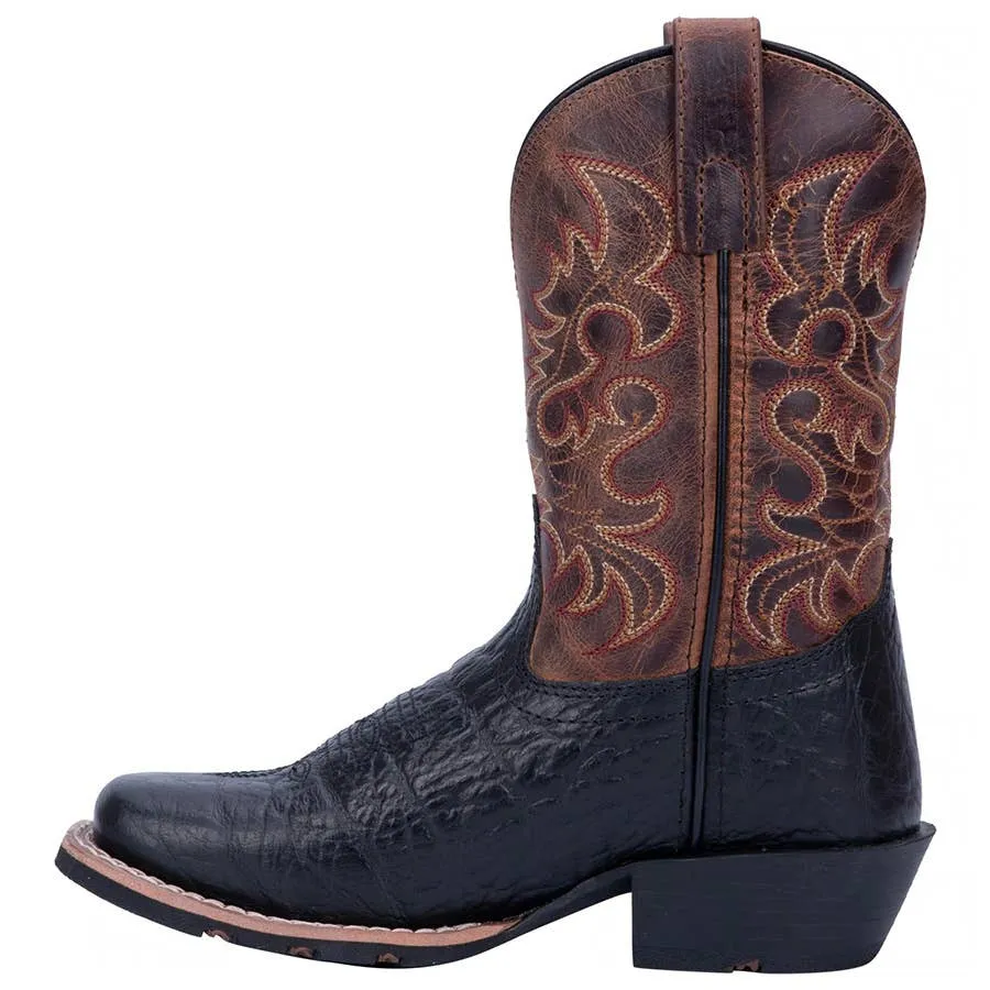 Dan Post Boy's Little River Leather Western Boots