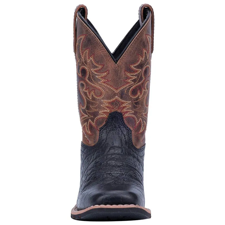 Dan Post Boy's Little River Leather Western Boots