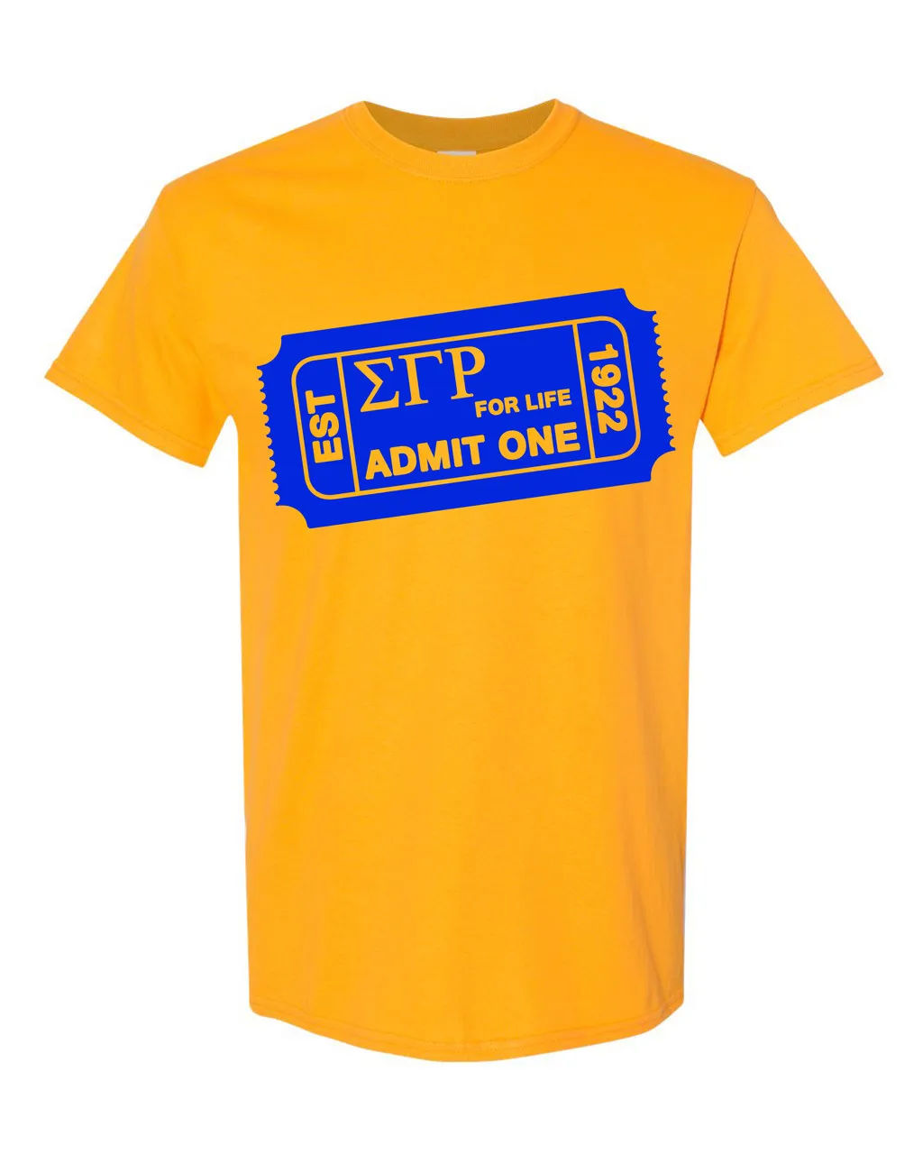 Deference Clothing® compatible with Sigma Gamma Rho Clothing® Chapter 43 Admit One