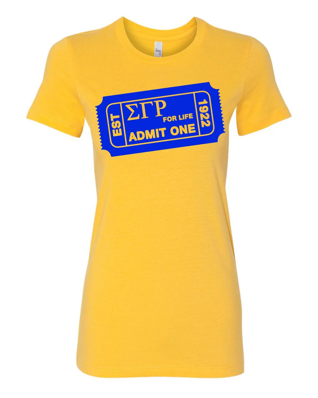 Deference Clothing® compatible with Sigma Gamma Rho Clothing® Chapter 43 Admit One