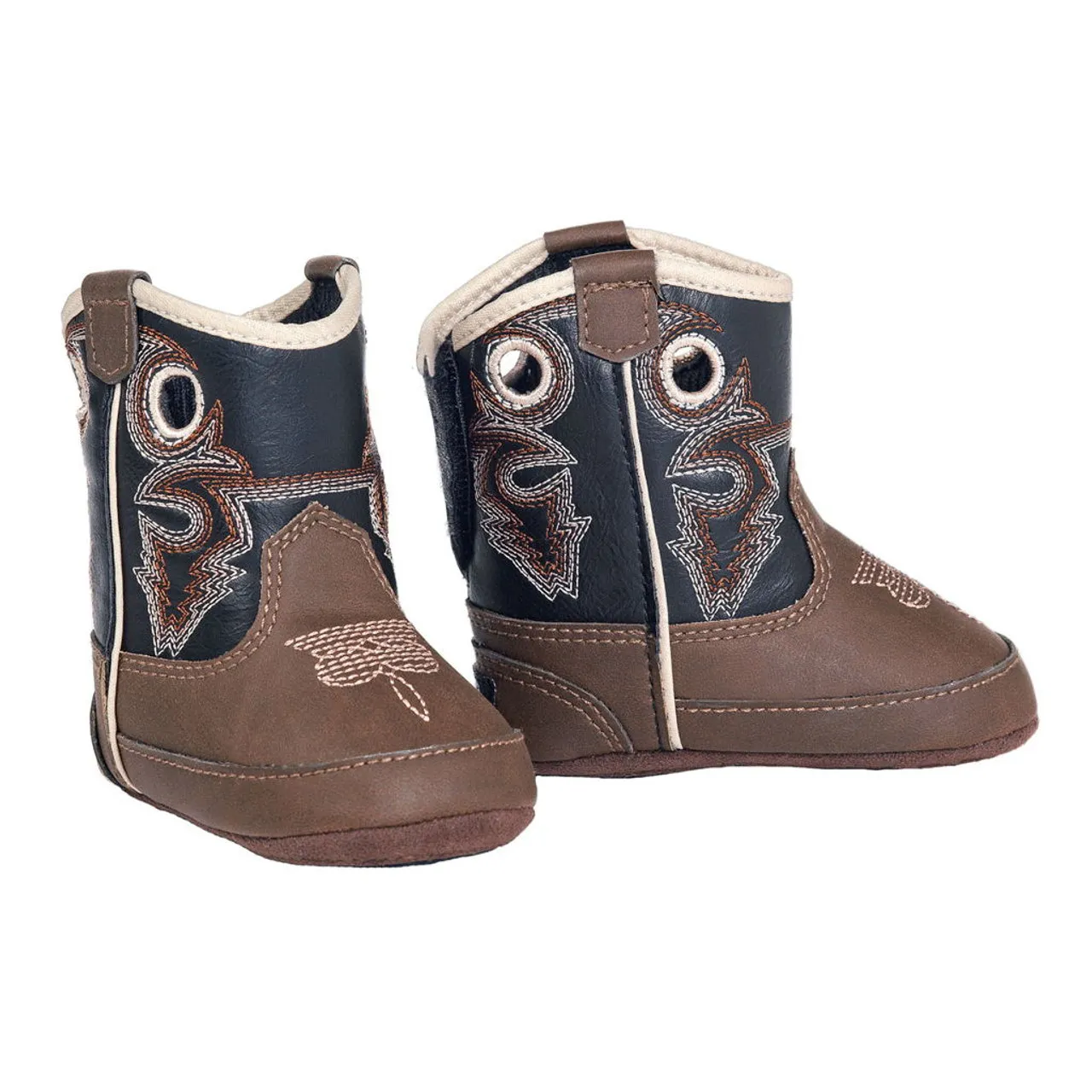 Double Barrel Infant Baby Bucker Western Boots