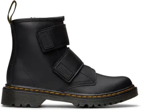 Dr. Martens Baby Black 1460 Double Strap Boots