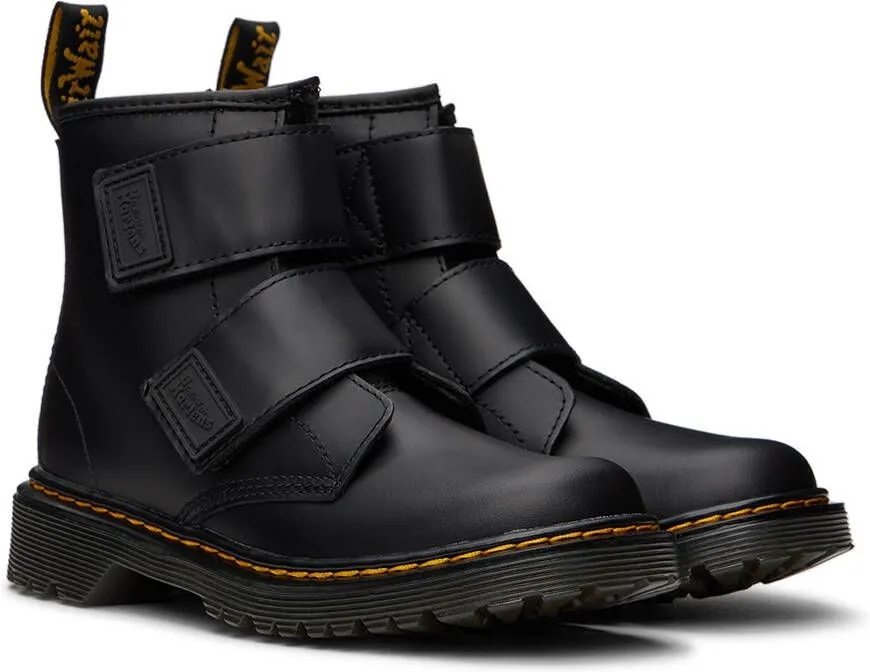 Dr. Martens Baby Black 1460 Double Strap Boots