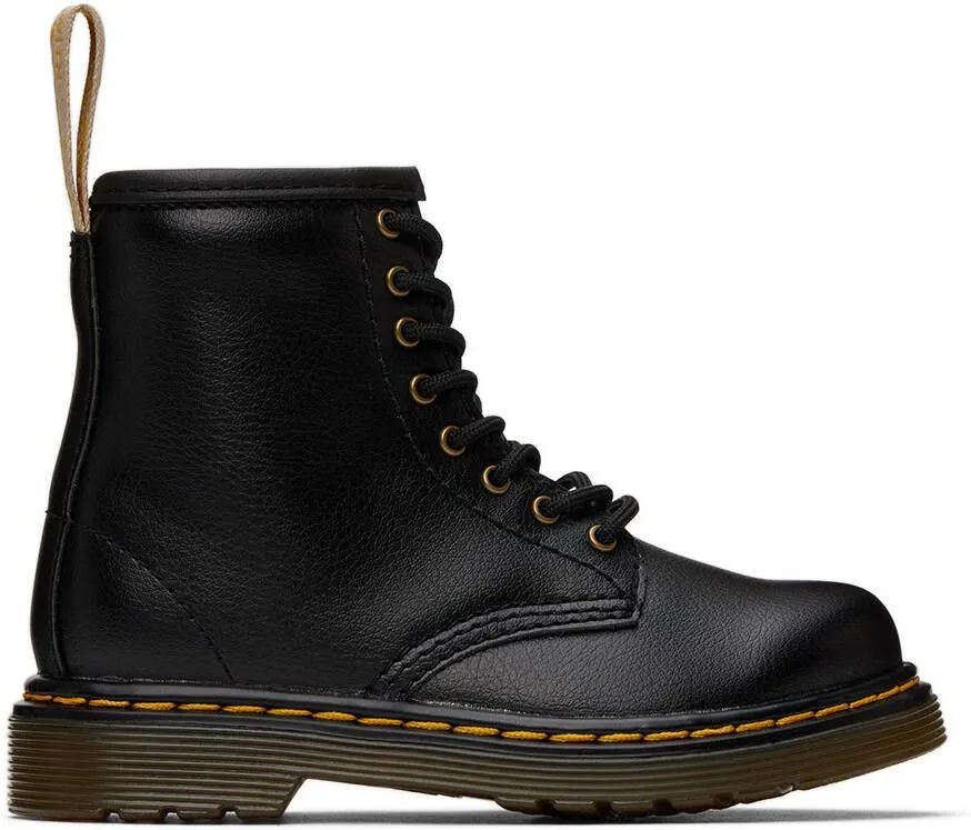 Dr. Martens Baby Black Vegan 1460 Boots