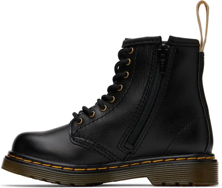 Dr. Martens Baby Black Vegan 1460 Boots