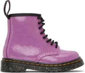 Dr. Martens Baby Pink 1460 Glitter Lace-Up Boots