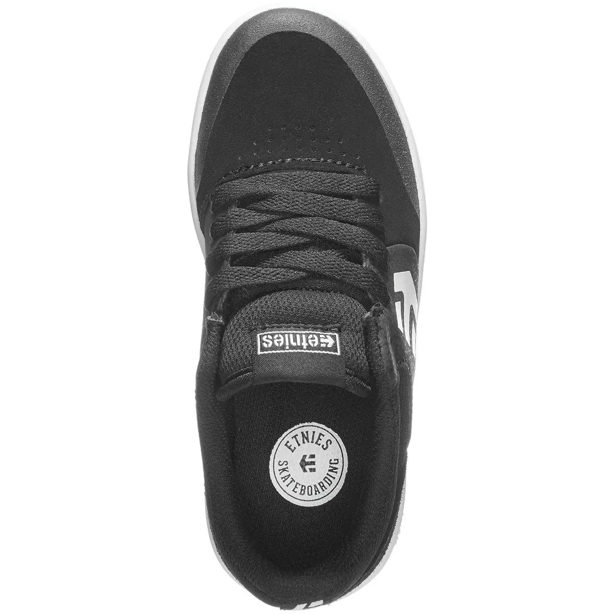 Etnies Marana Kids Skate Shoes - Black/Gum/White