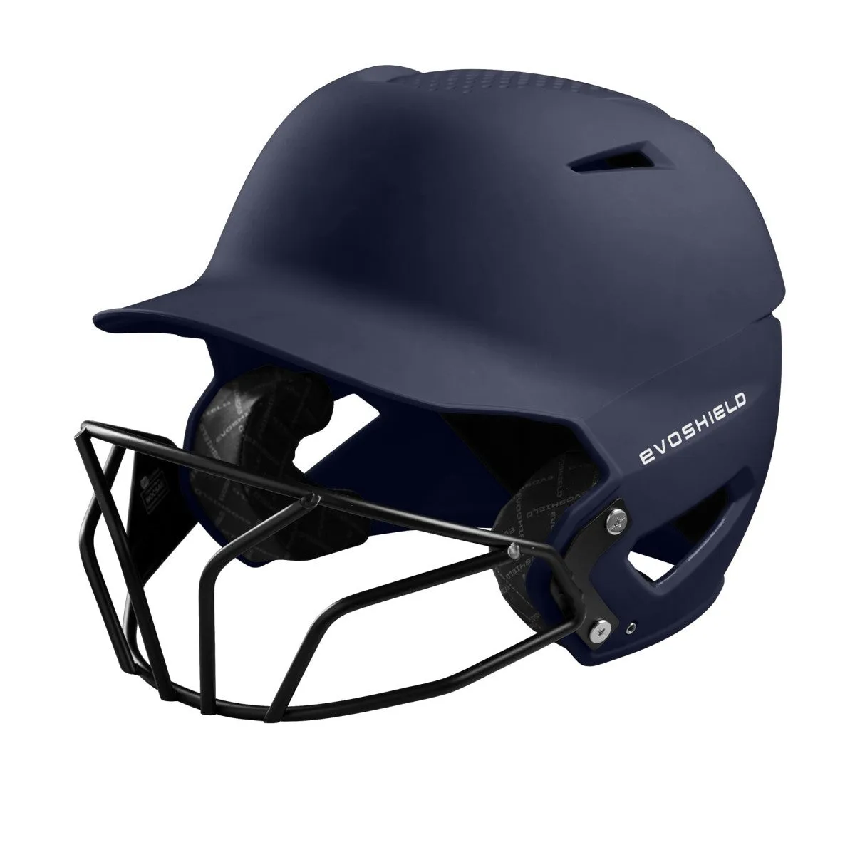 EvoShield XVT Matte Batting Helmet with Fastpitch Mask: WTV7135