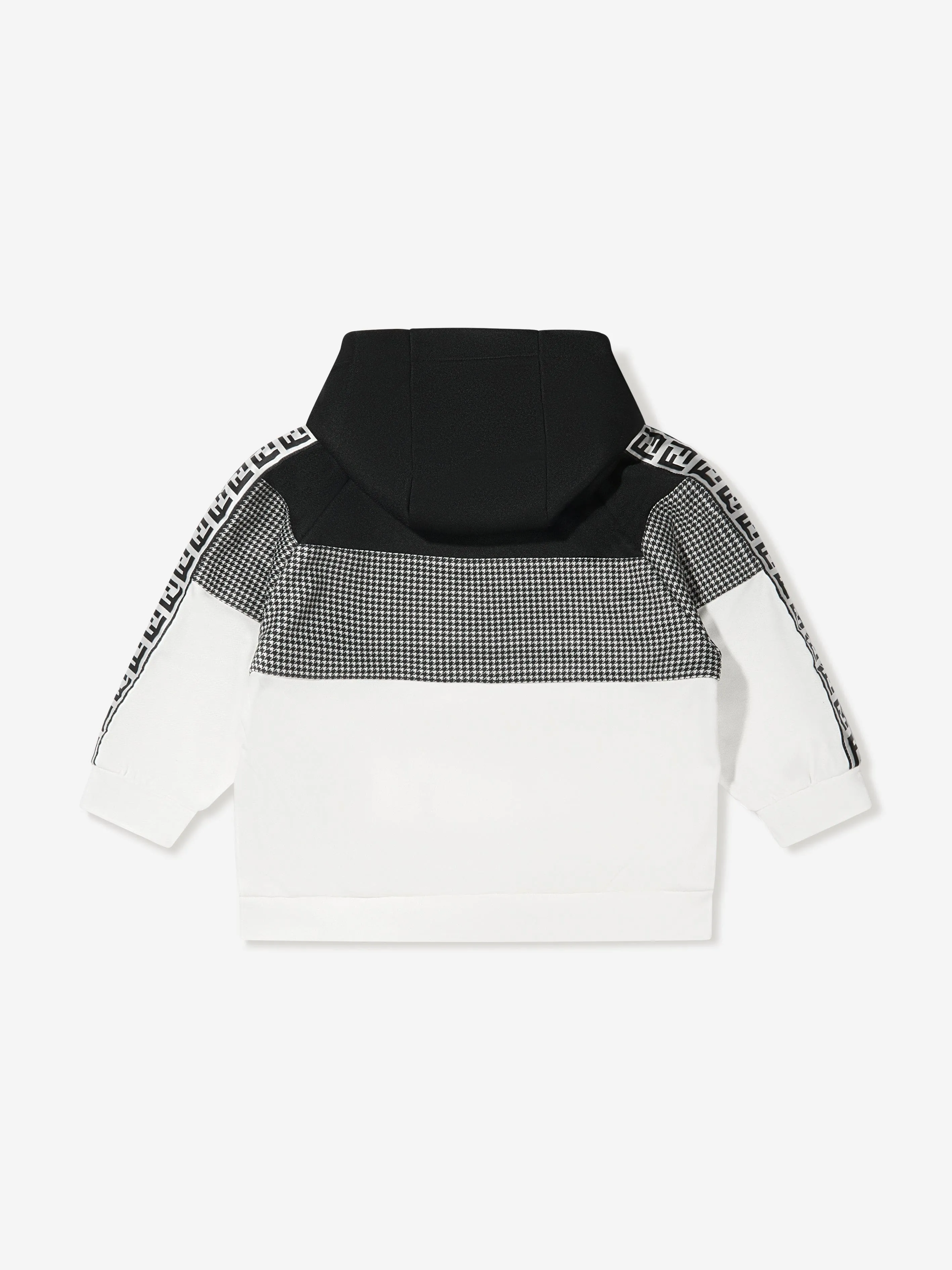 Fendi Kids - Boys Colour Block Dogtooth Hoodie | Childsplay Clothing