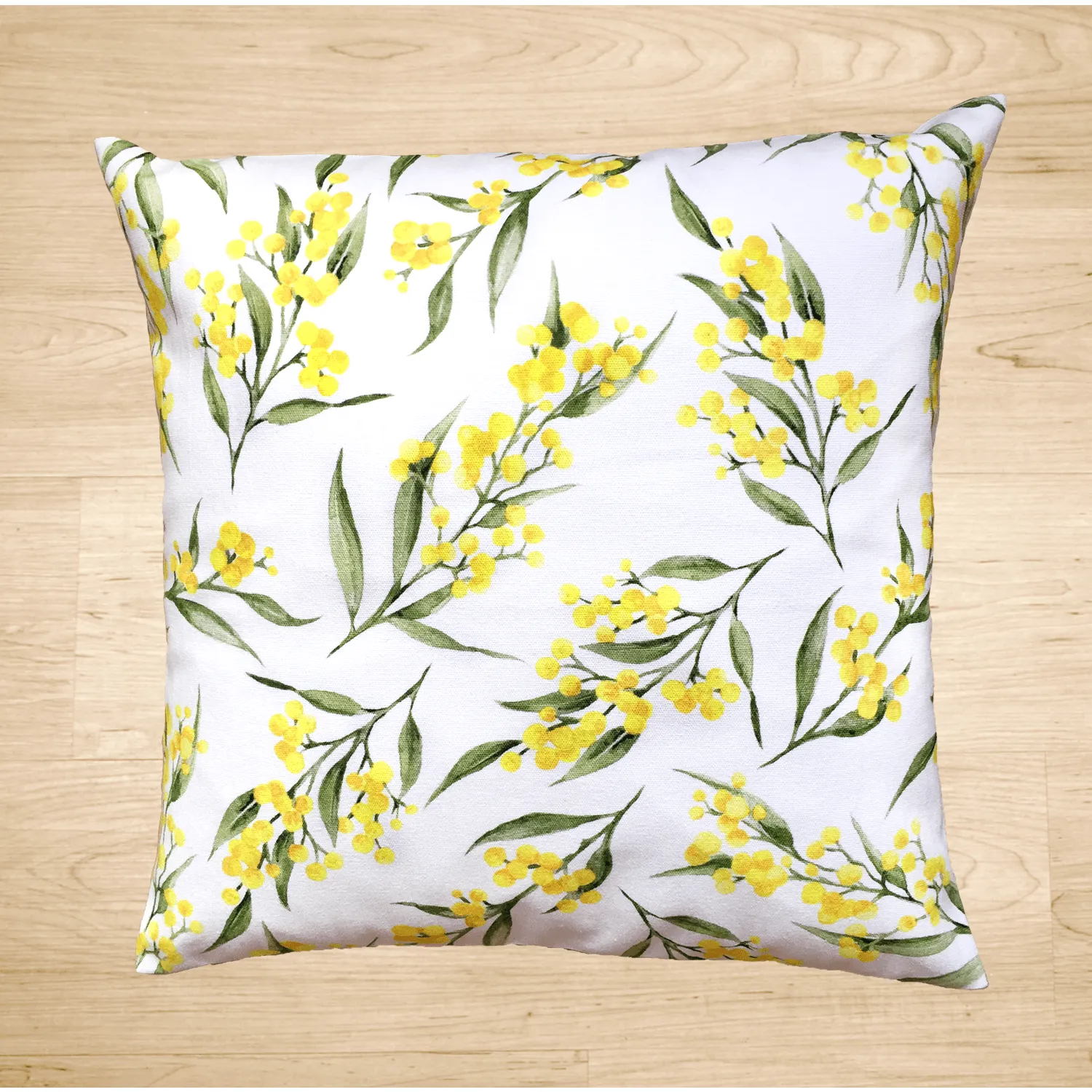 Golden Wattle Cushion Cover Cotton Drill